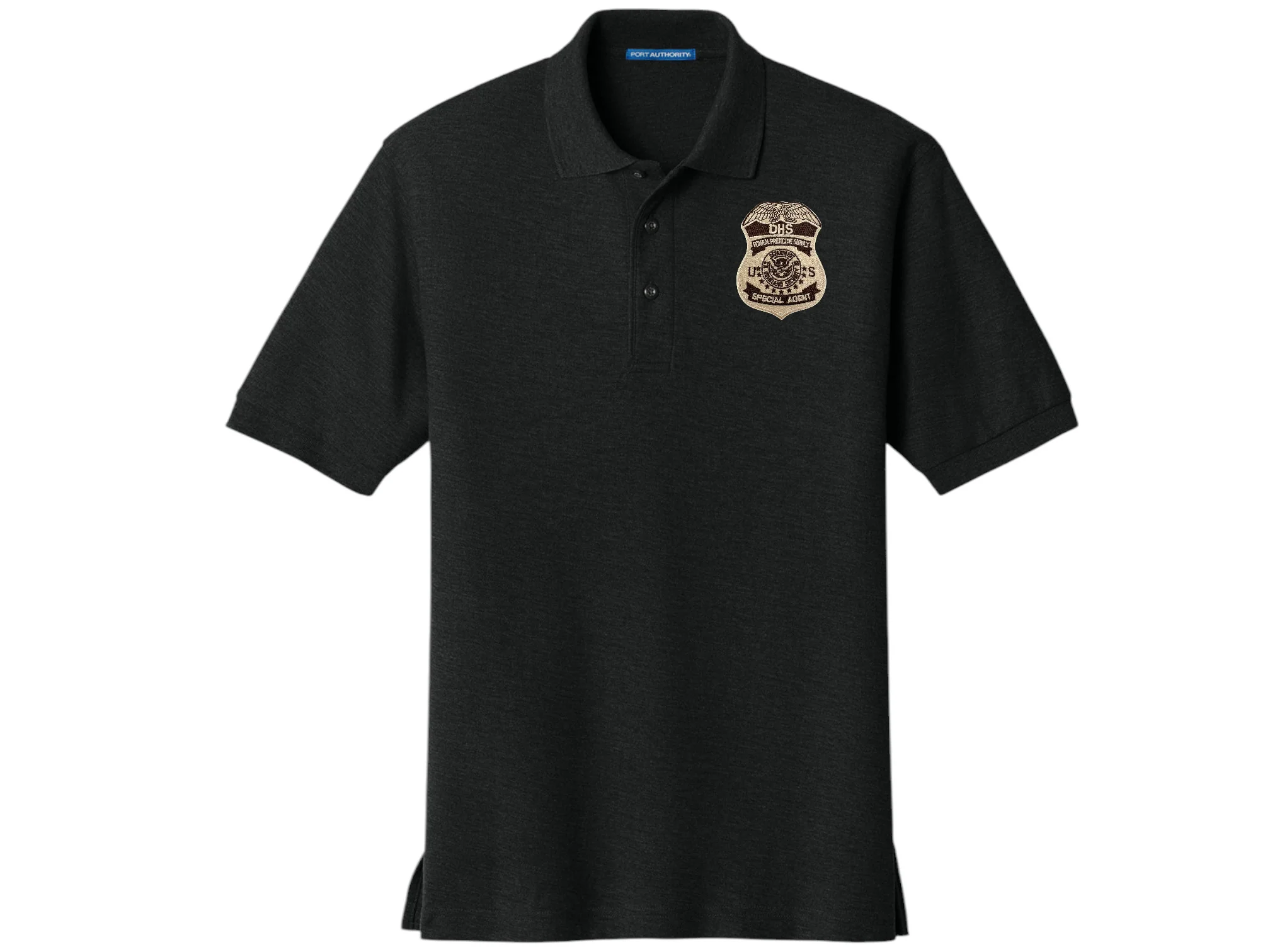 MEN'S DHS FPS BADGE PORT AUTHORITY POLO - K500 - Image 18