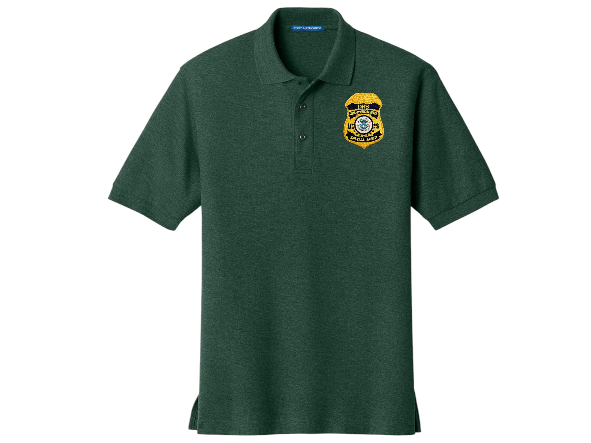 MEN'S DHS FPS BADGE PORT AUTHORITY POLO - K500 - Image 19