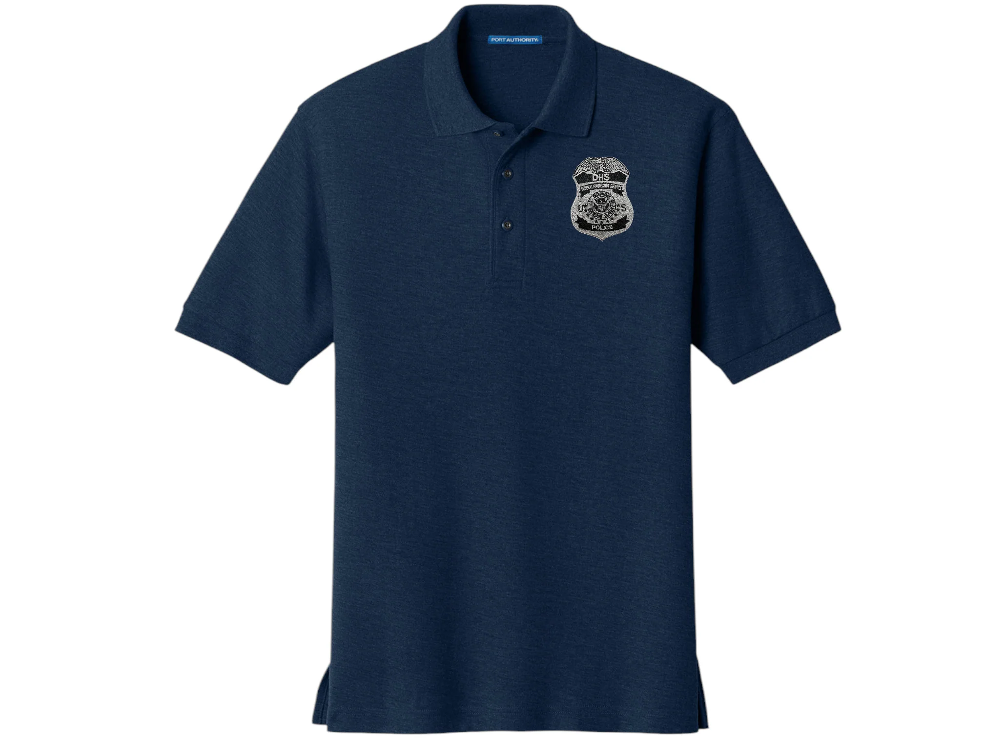 MEN'S DHS FPS BADGE PORT AUTHORITY POLO - K500 - Image 2