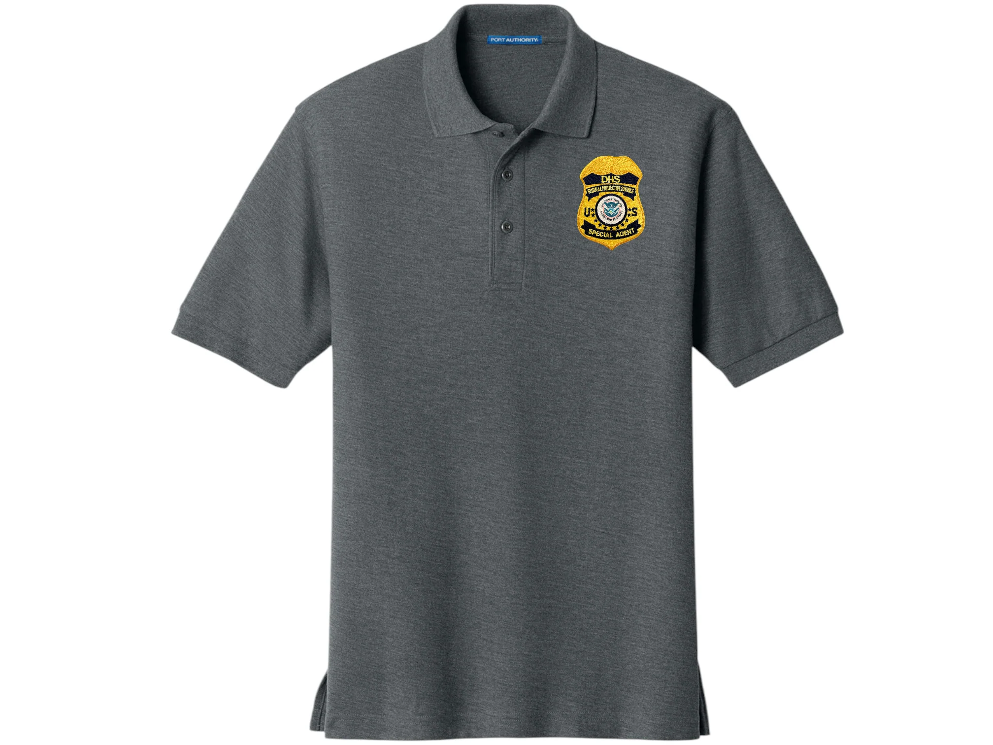 MEN'S DHS FPS BADGE PORT AUTHORITY POLO - K500 - Image 22