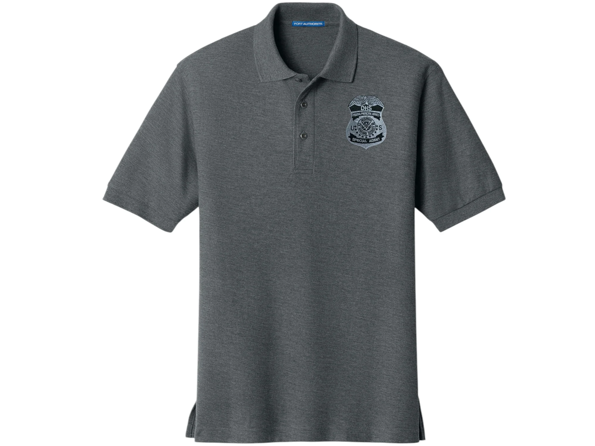 MEN'S DHS FPS BADGE PORT AUTHORITY POLO - K500 - Image 23