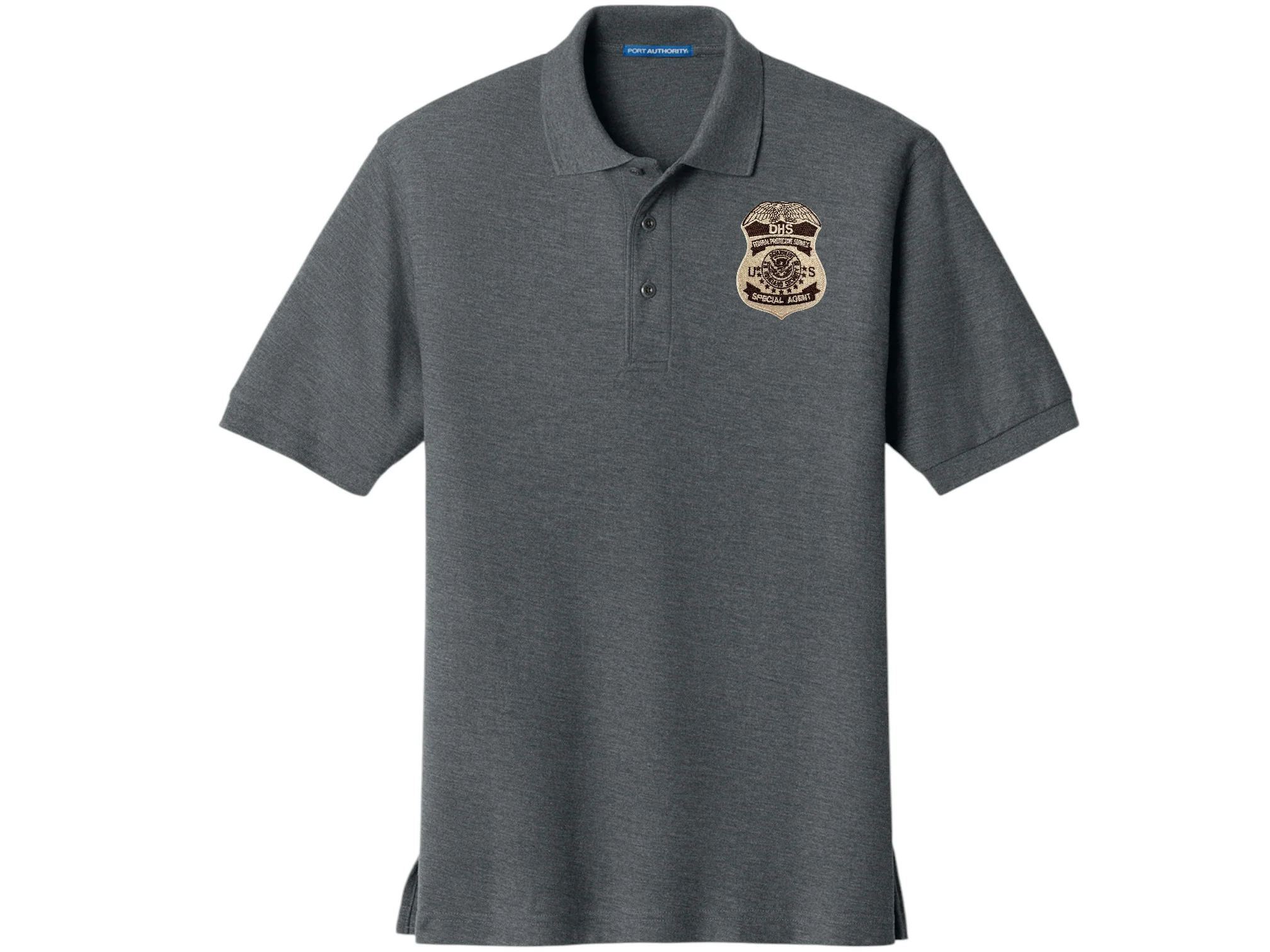 MEN'S DHS FPS BADGE PORT AUTHORITY POLO - K500 - Image 24