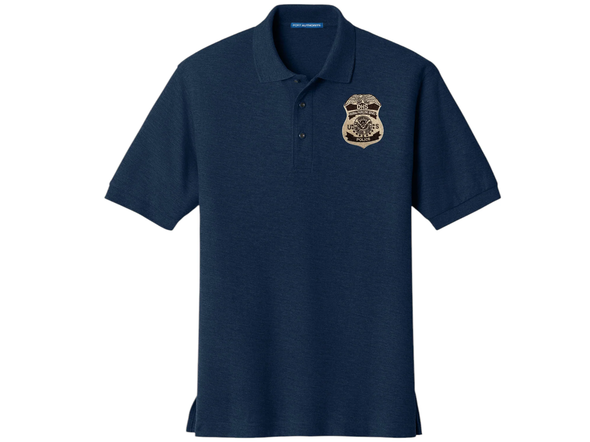 MEN'S DHS FPS BADGE PORT AUTHORITY POLO - K500 - Image 3