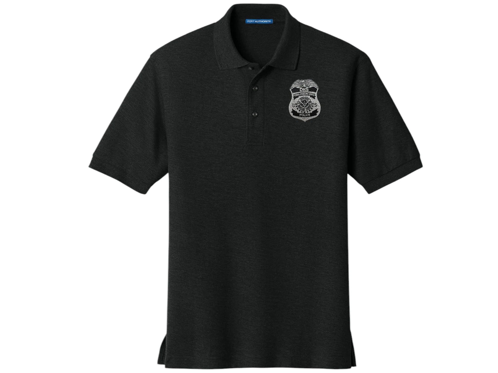 MEN'S DHS FPS BADGE PORT AUTHORITY POLO - K500 - Image 5