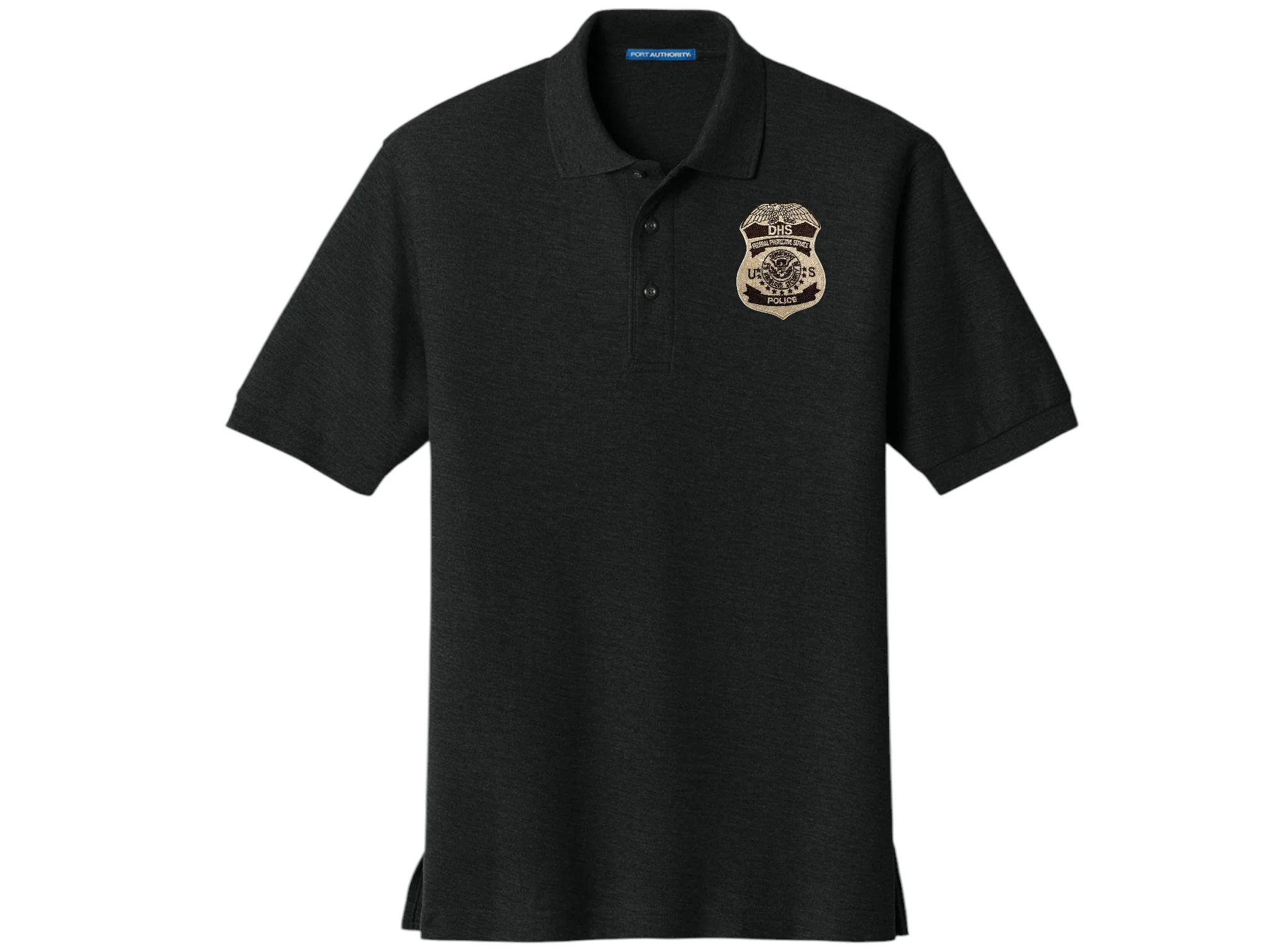 MEN'S DHS FPS BADGE PORT AUTHORITY POLO - K500 - Image 6