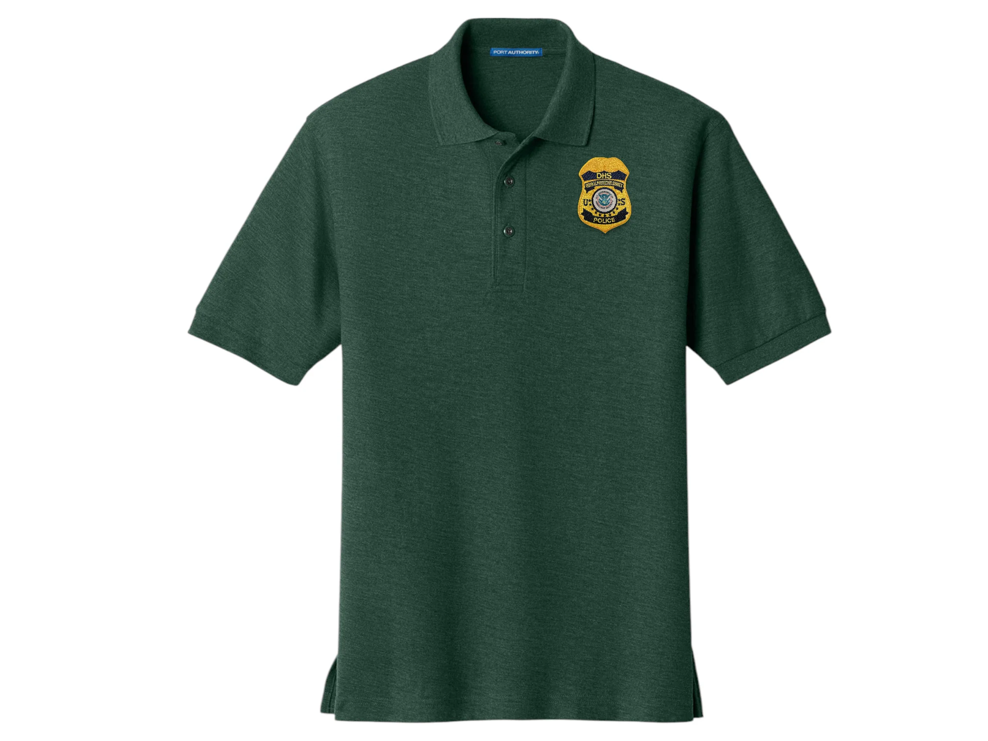 MEN'S DHS FPS BADGE PORT AUTHORITY POLO - K500 - Image 7