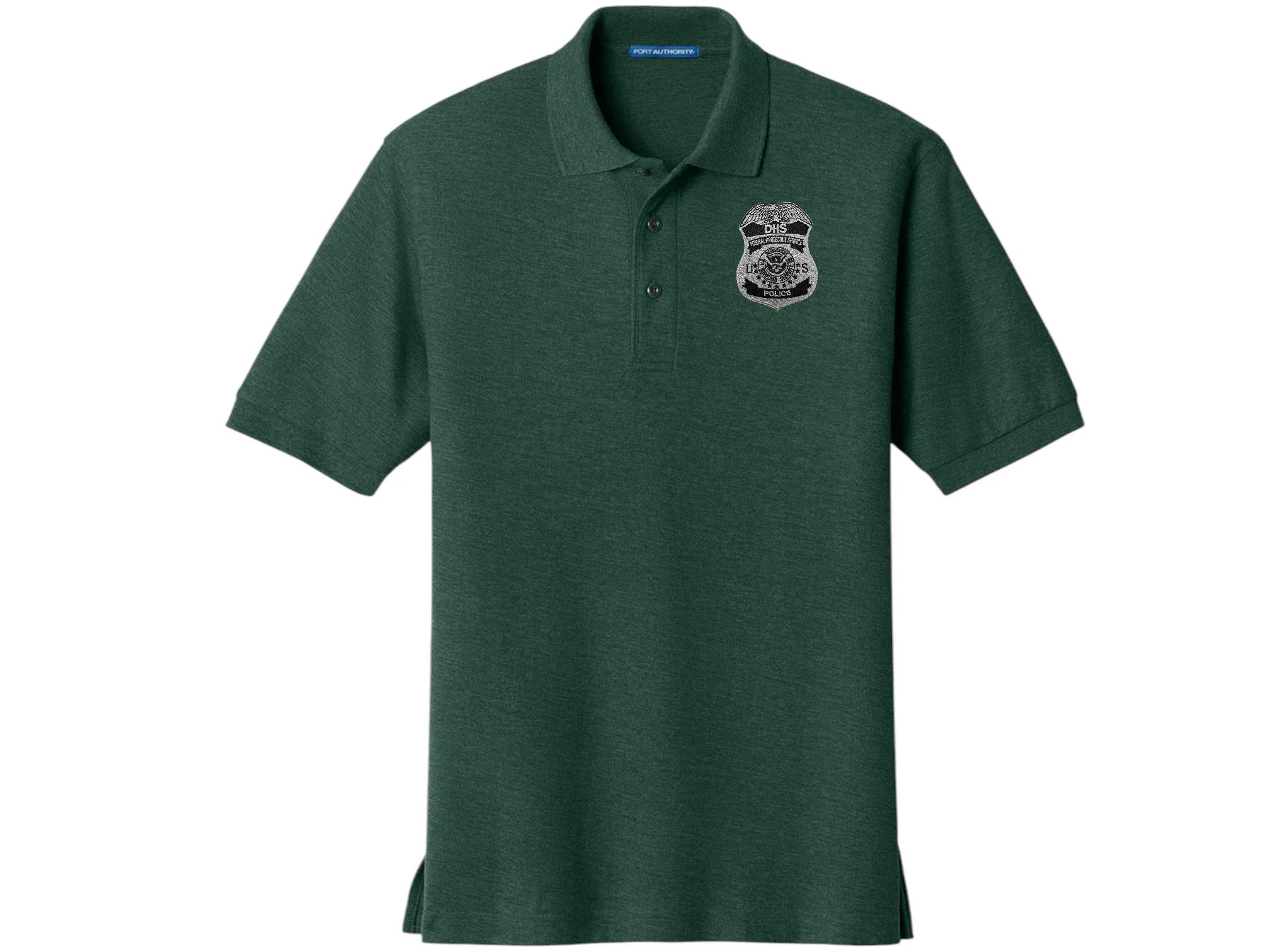 MEN'S DHS FPS BADGE PORT AUTHORITY POLO - K500 - Image 8