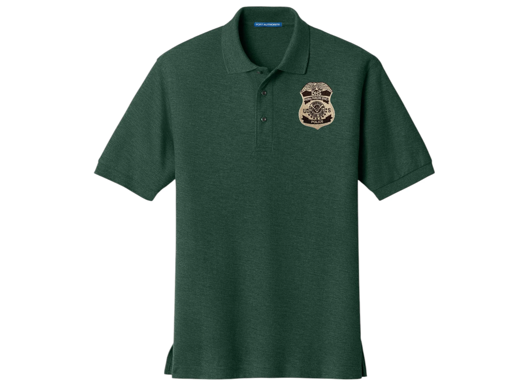 MEN'S DHS FPS BADGE PORT AUTHORITY POLO - K500 - Image 9
