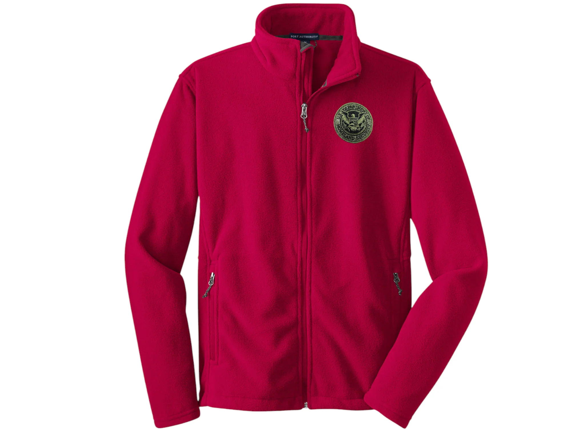 MEN'S FLEECE FULL ZIP JACKET DHS SEAL EMBROIDERED - Image 22