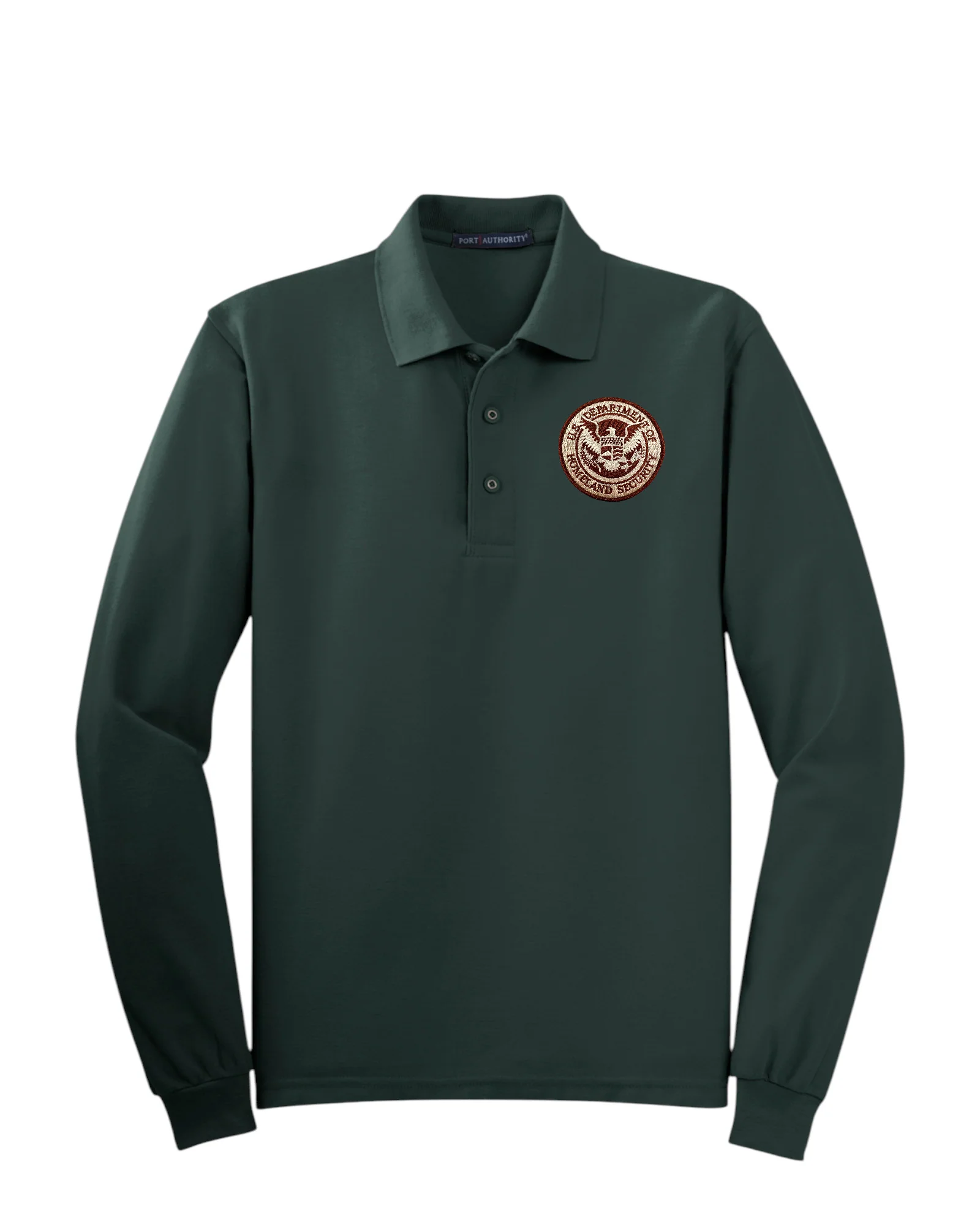 MEN'S LONG SLEEVE DHS SEAL PORT AUTHORITY POLO - K500LS - Image 30