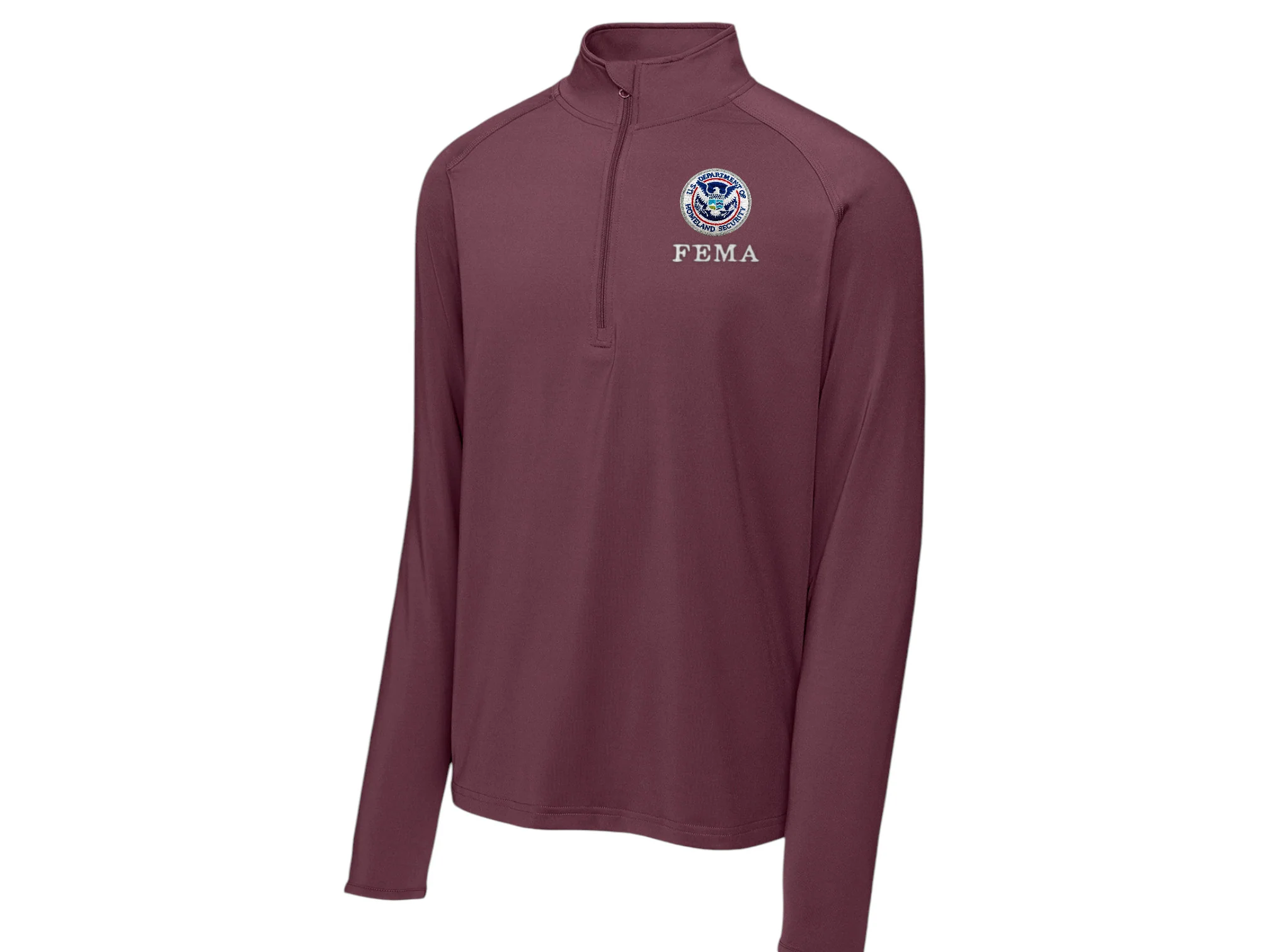 MEN'S FEMA SPORT TEK SPORT WICK STRETCH 1/2 ZIP PULLOVER-ST850 - Image 6