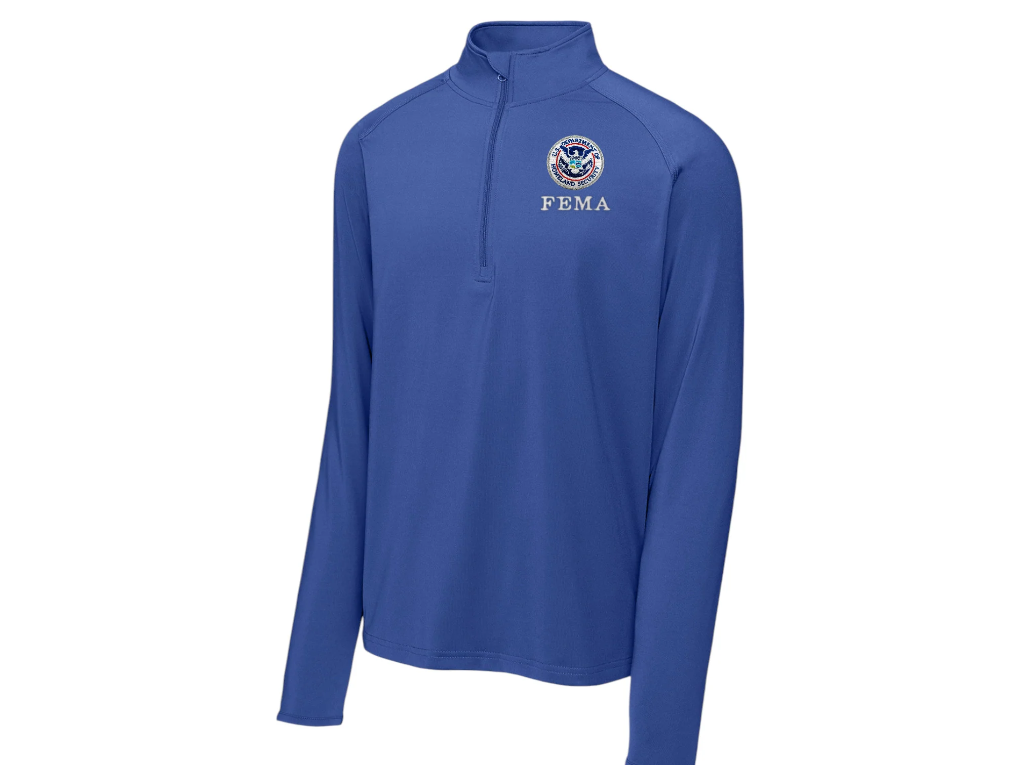 MEN'S FEMA SPORT TEK SPORT WICK STRETCH 1/2 ZIP PULLOVER-ST850 - Image 7