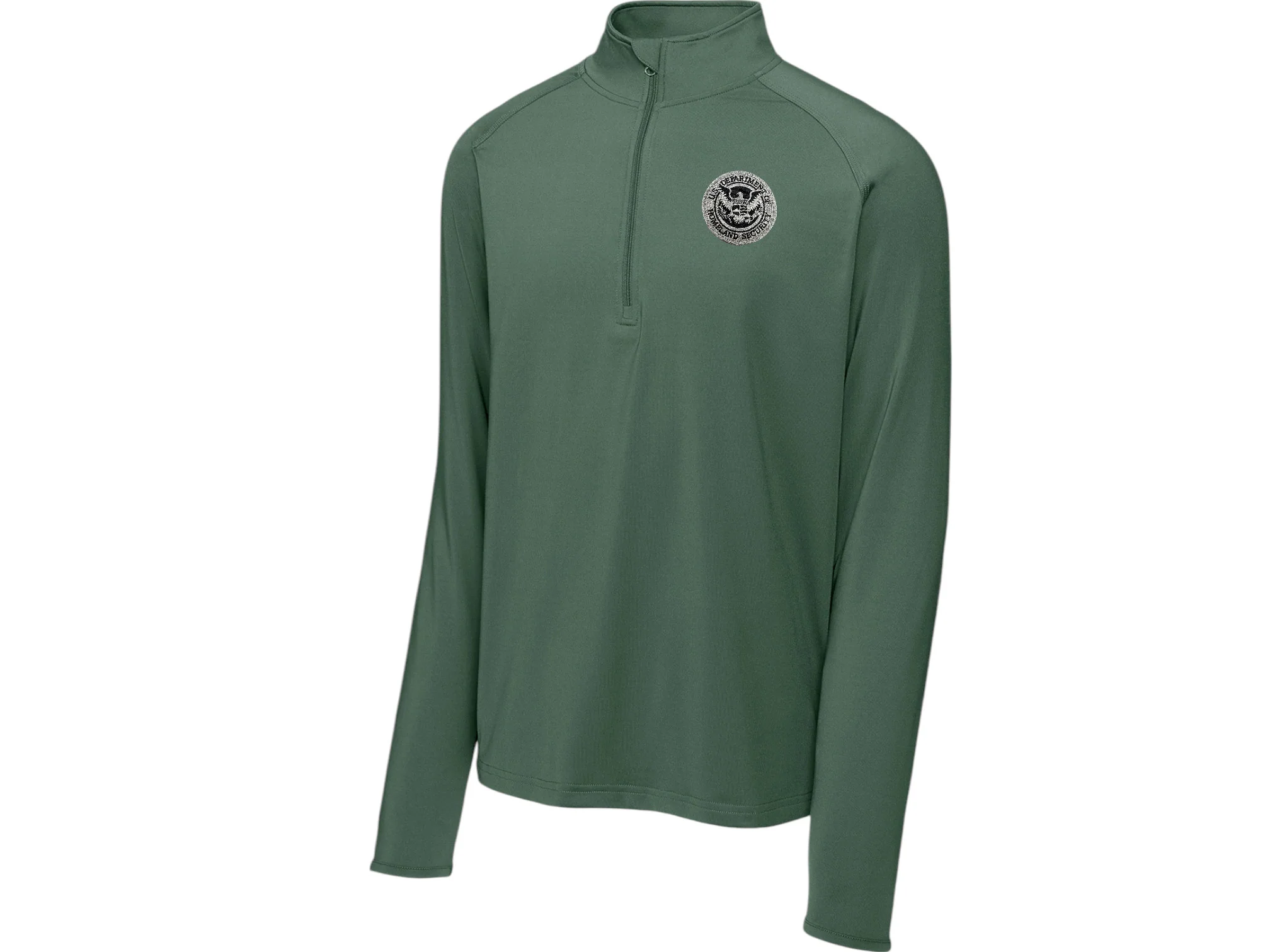 MEN'S SPORT WICK 1/2 ZIP PULLOVER DHS SEAL EMBROIDERED - Image 17