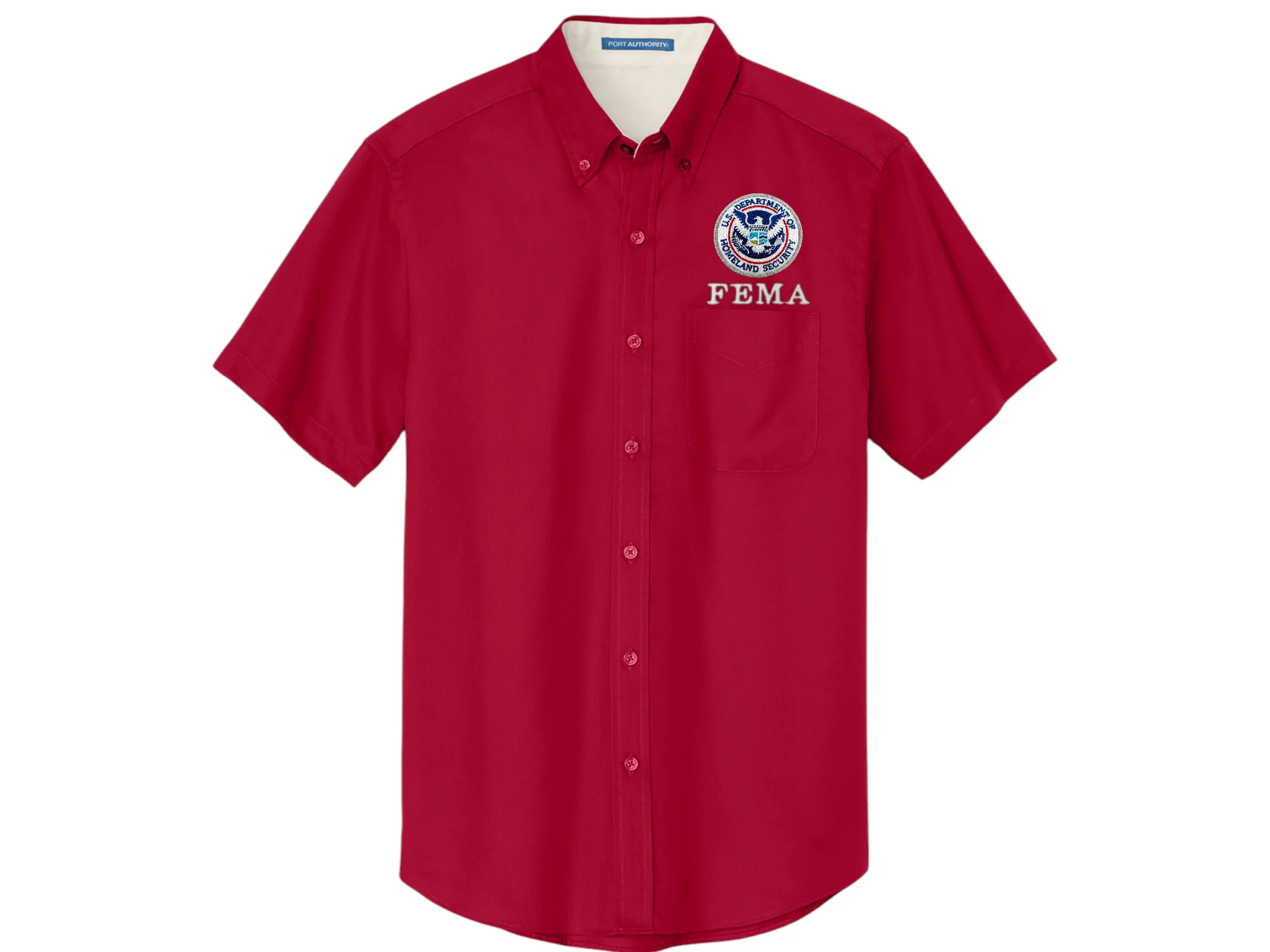 MEN'S FEMA BUTTON UP DRESS SHIRT-S508 - Image 3