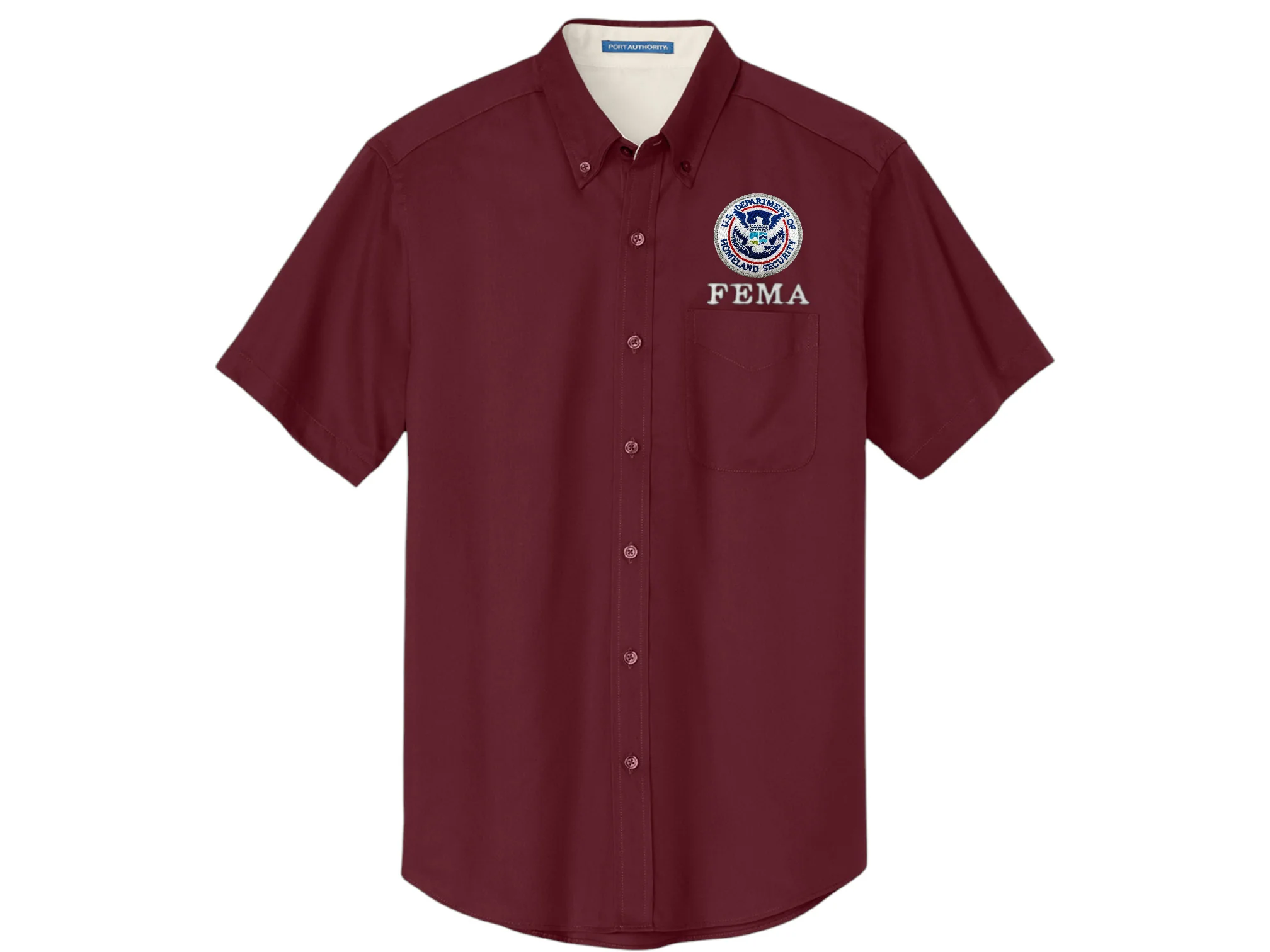 MEN'S FEMA BUTTON UP DRESS SHIRT-S508 - Image 4