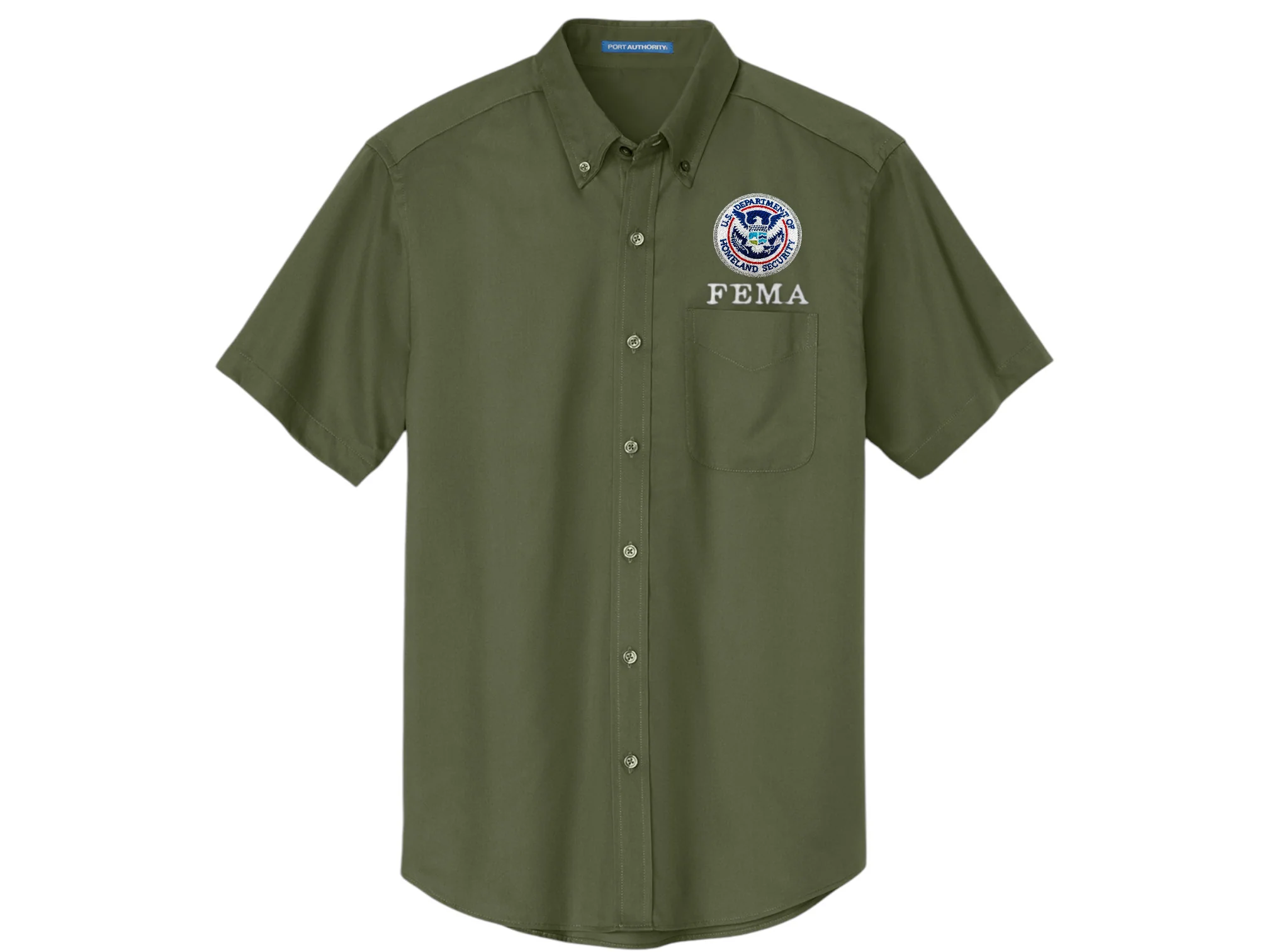 MEN'S FEMA BUTTON UP DRESS SHIRT-S508 - Image 6