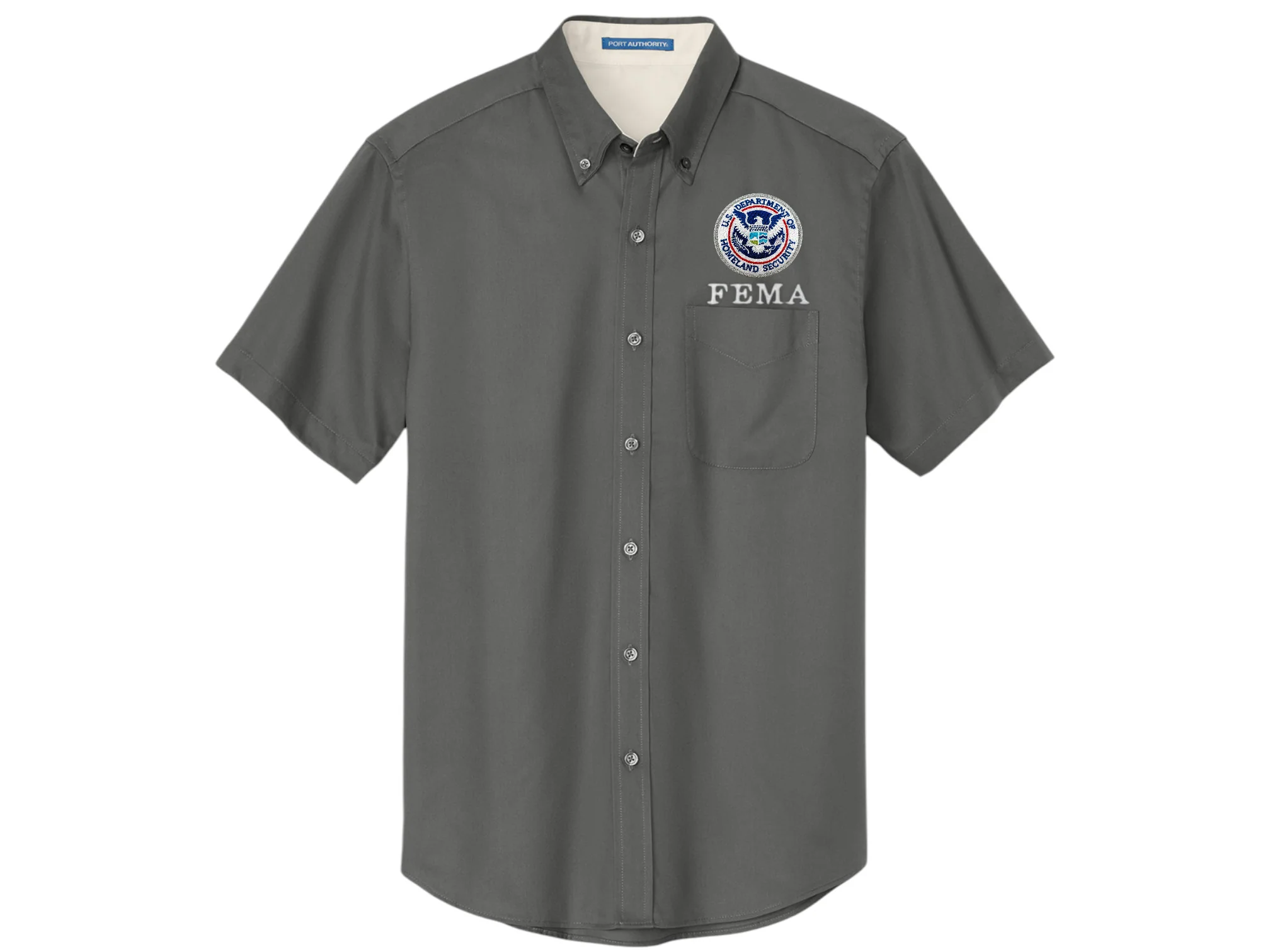 MEN'S FEMA BUTTON UP DRESS SHIRT-S508 - Image 7