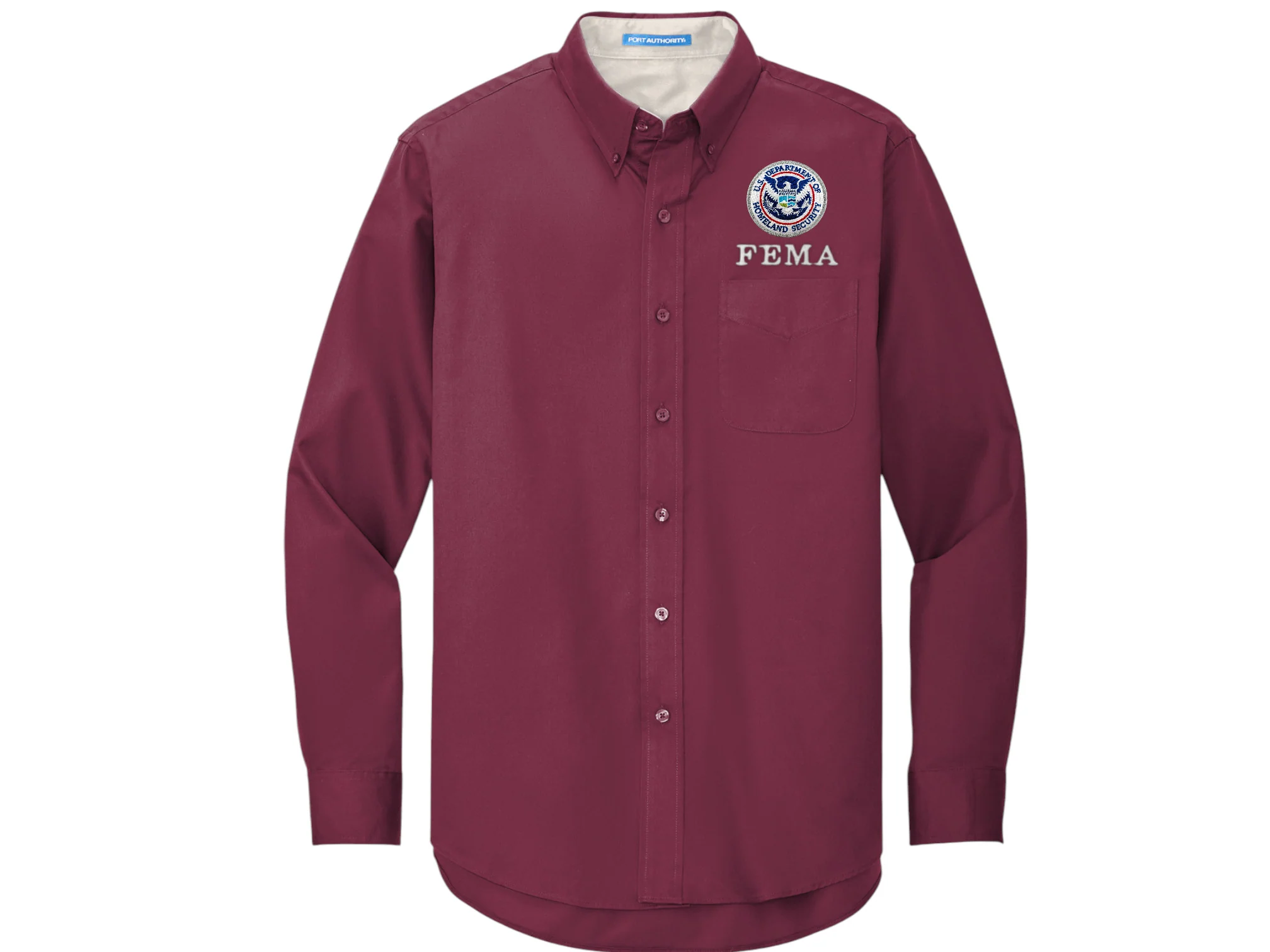 MEN'S FEMA BUTTON UP DRESS SHIRT-S608 - Image 4