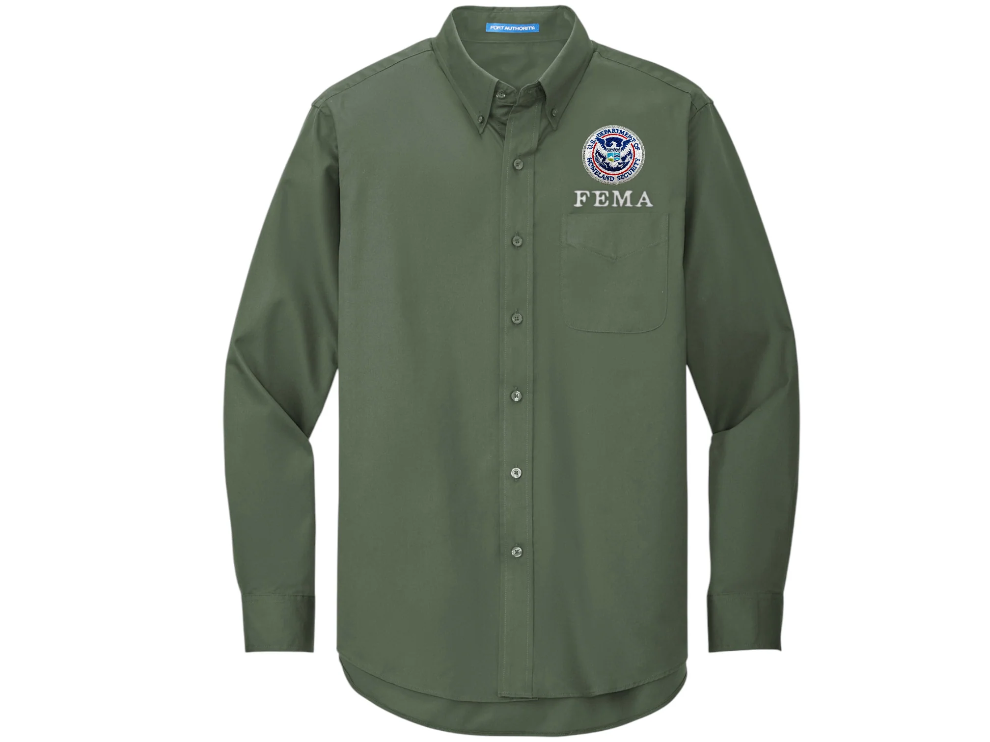 MEN'S FEMA BUTTON UP DRESS SHIRT-S608 - Image 6