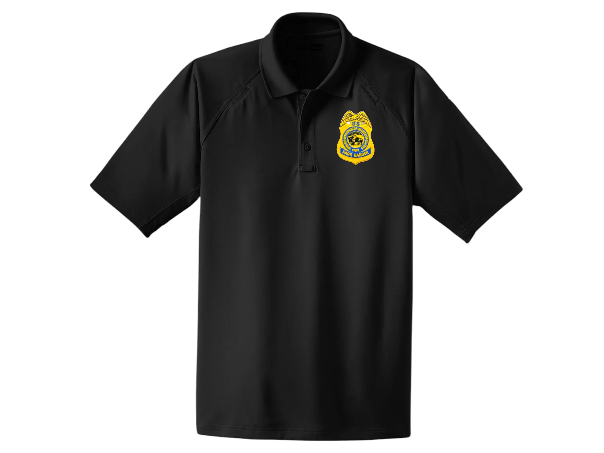 MEN'S TACTICAL POLO-CS410 NPS GOLD BADGE - Image 2