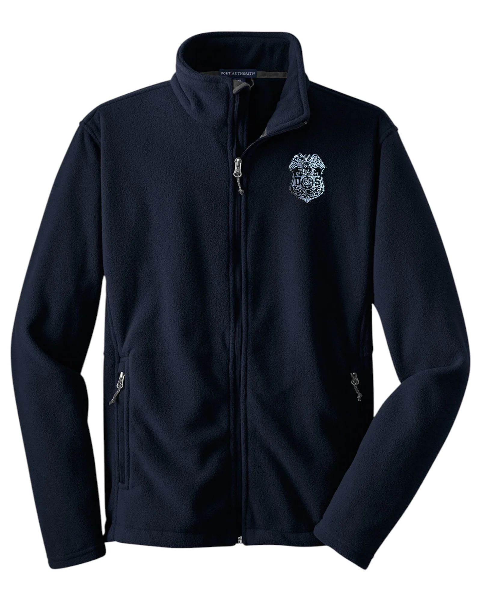 MEN'S TIGTA SA BADGE FLEECE FULL ZIP JACKET-F217 - Image 3