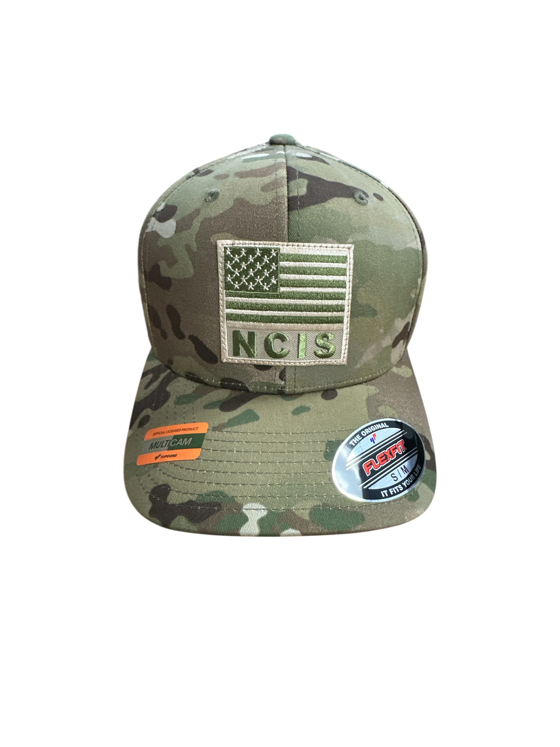 NCIS FLAG MULTICAM FLEXFIT HAT - Image 2