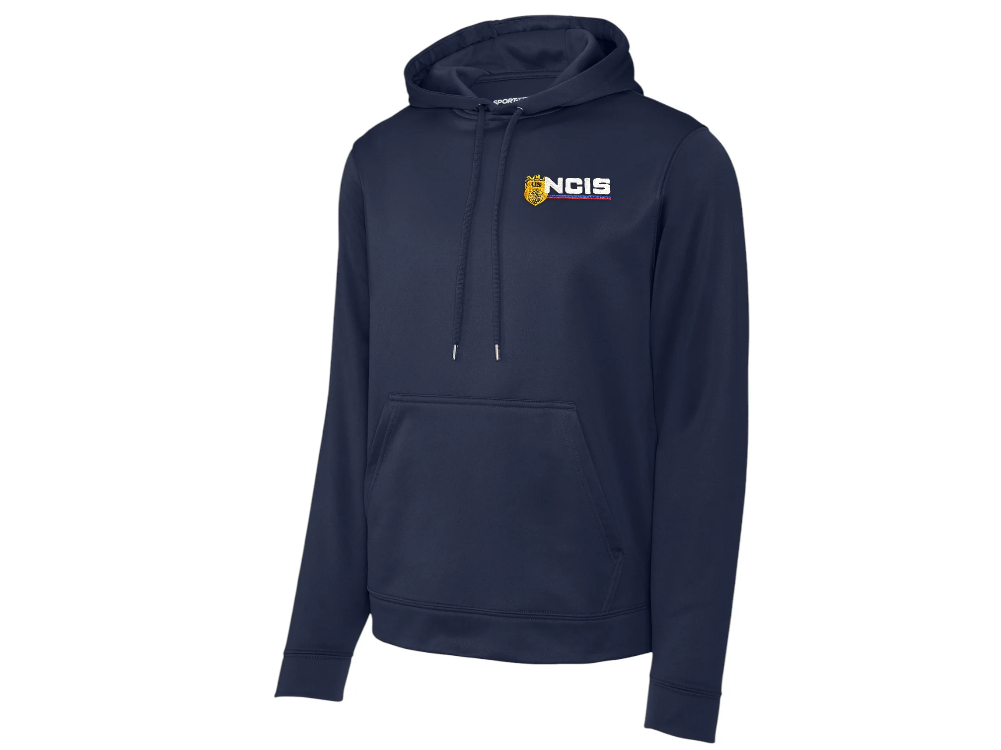 NCIS LOGO ON SPORT TEK WICKING HOODED PULLOVER - Image 2