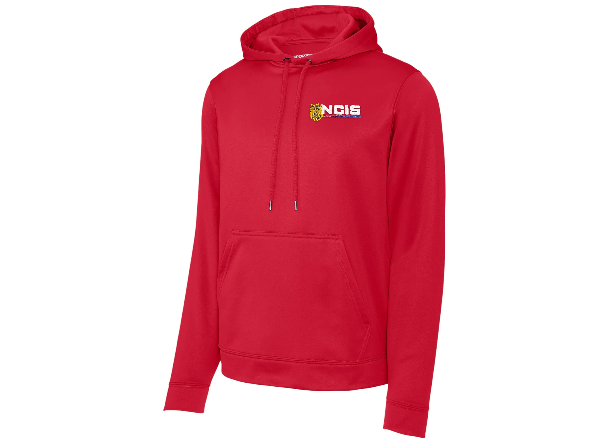 NCIS LOGO ON SPORT TEK WICKING HOODED PULLOVER - Image 3