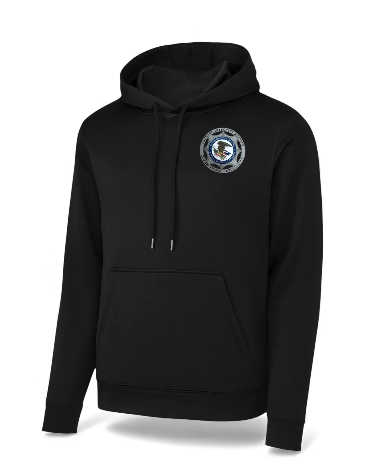BOP BADGE PRINTED WICKING HOODIE-F244 - Image 2