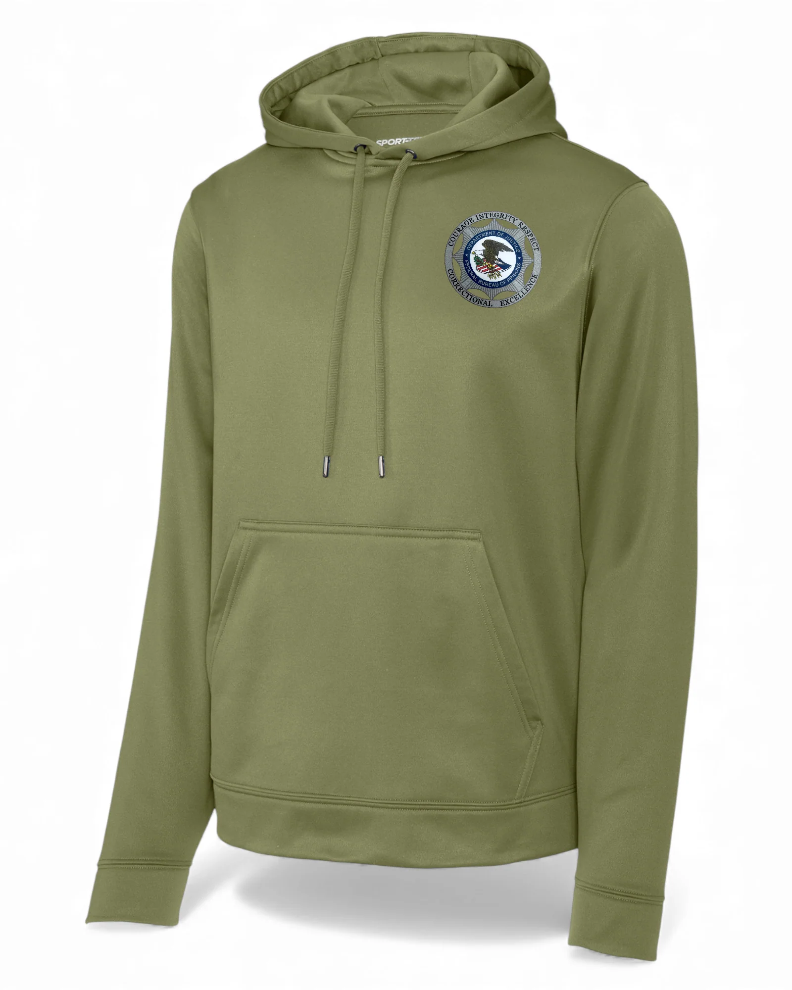 BOP BADGE PRINTED WICKING HOODIE-F244 - Image 4