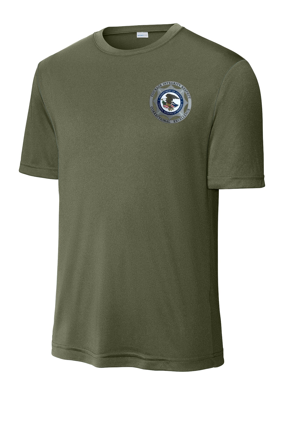 BOP BADGE PRINTED WICKING T-SHIRT-ST350 - Image 2