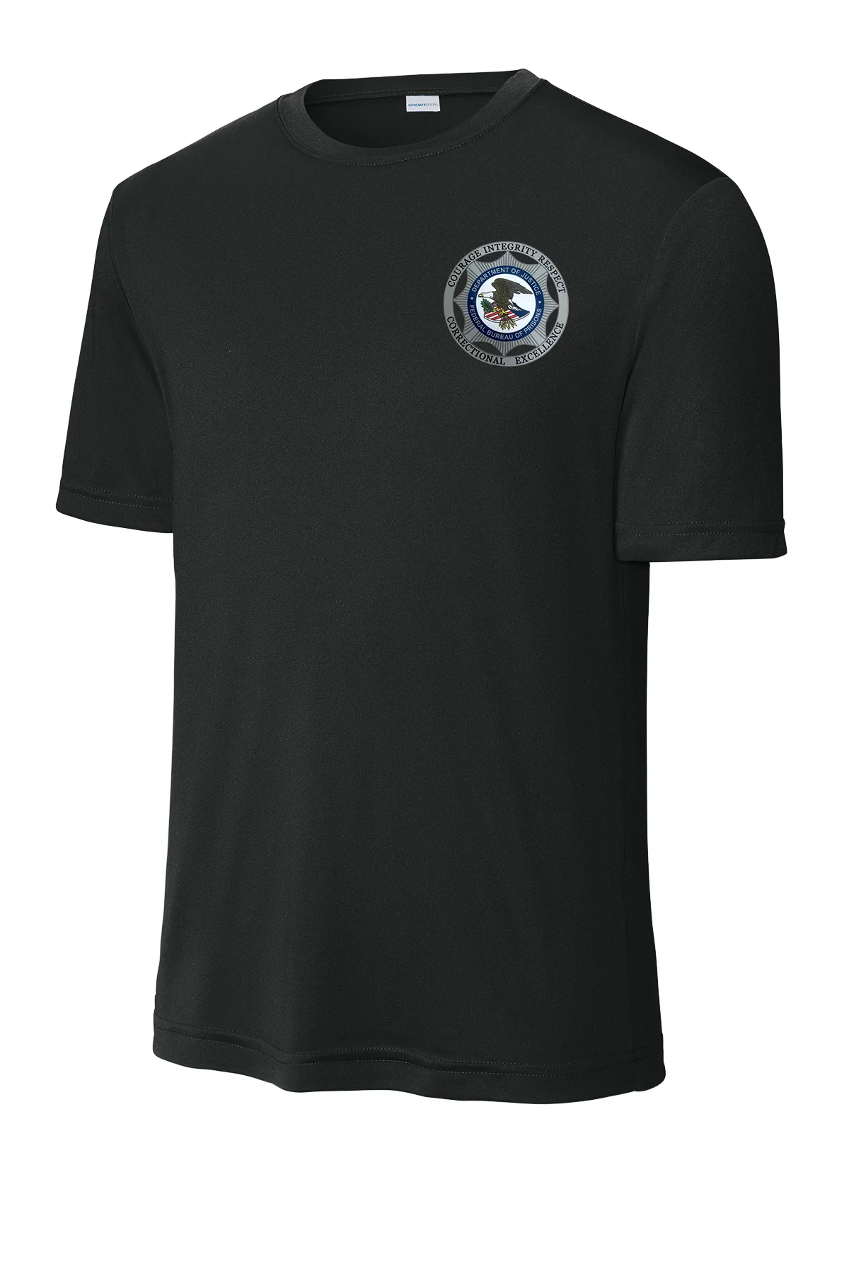 BOP BADGE PRINTED WICKING T-SHIRT-ST350 - Image 3