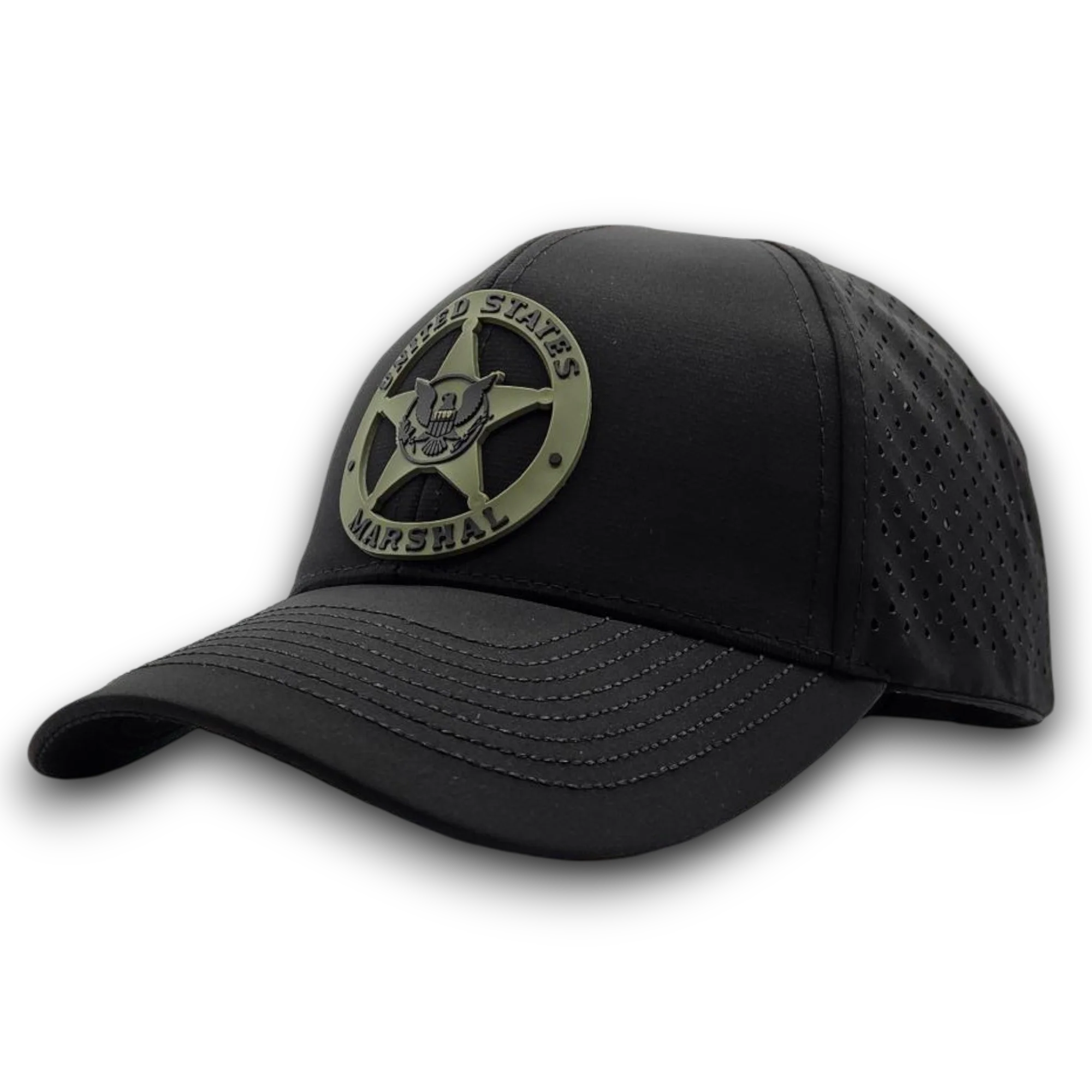 PVC USMS STAR SCS BRAND PERFORATED MESH HAT - Image 3
