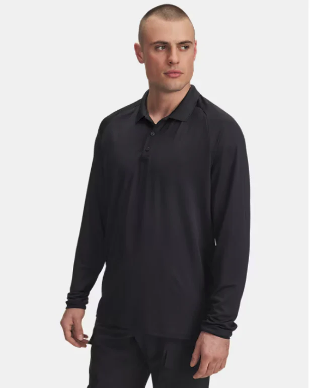 UA TACTICAL PERFORMACE LONG SLEEVE POLO-6004147 - Image 4