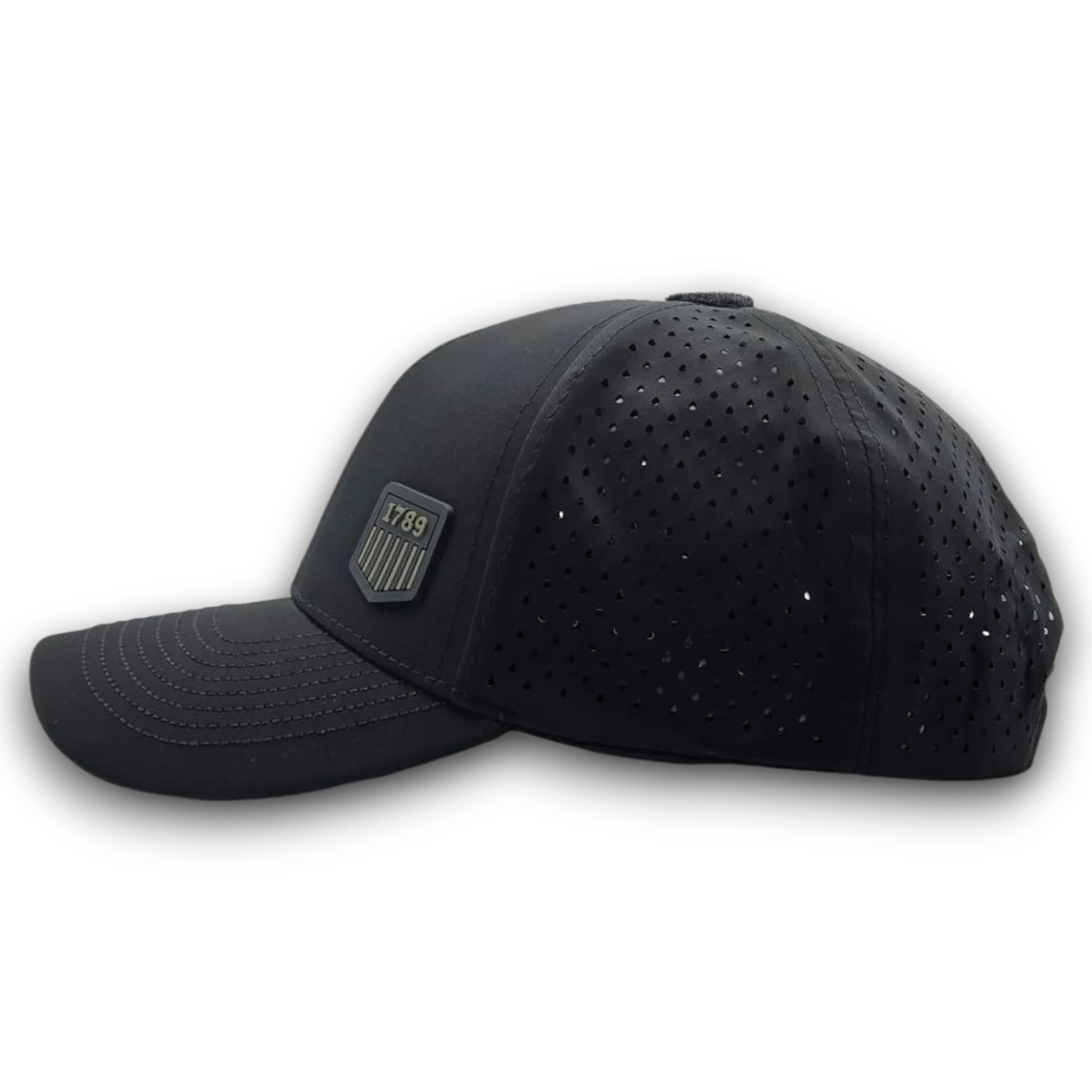 **NEW USMS PVC 1789 LOGO OD/BLACK SCS BRAND PERFORATED MESH HAT - Image 4