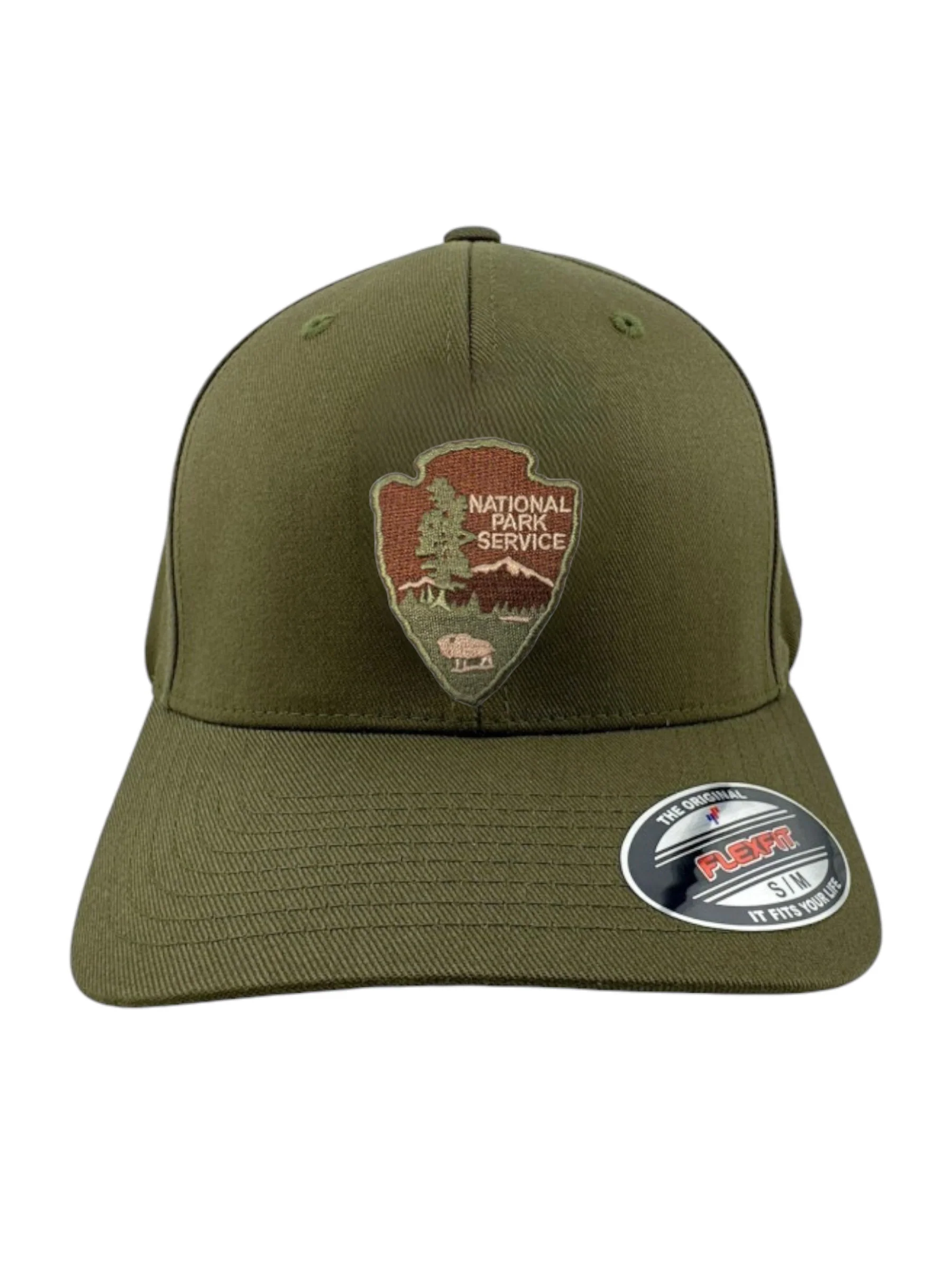 NPS ARROWHEAD BADGE ON FLEXFIT HAT - Image 13