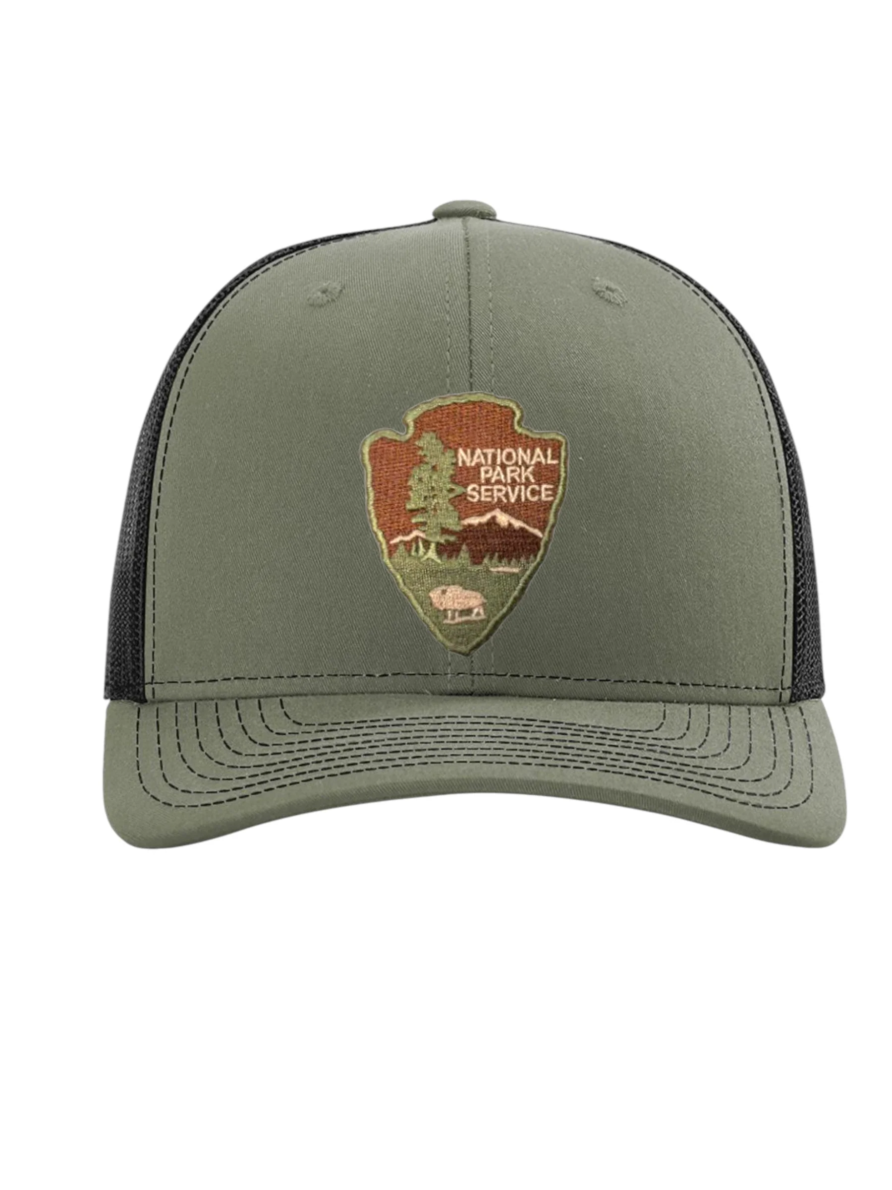 NPS ARROWHEAD BADGE ON RICHARDSON HAT-112 - Image 7