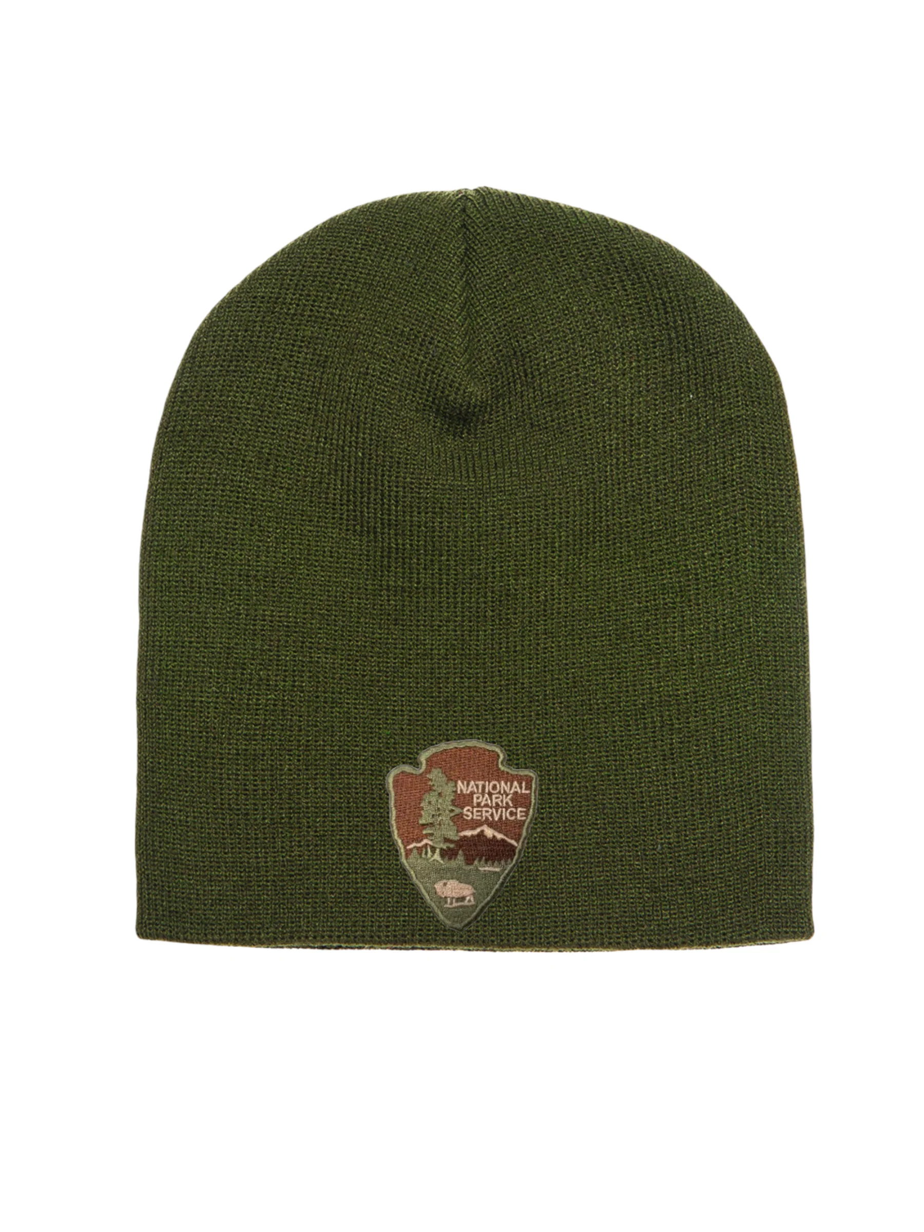 NPS ARROWHEAD BADGE SKULL KNIT BEANIE - Image 3