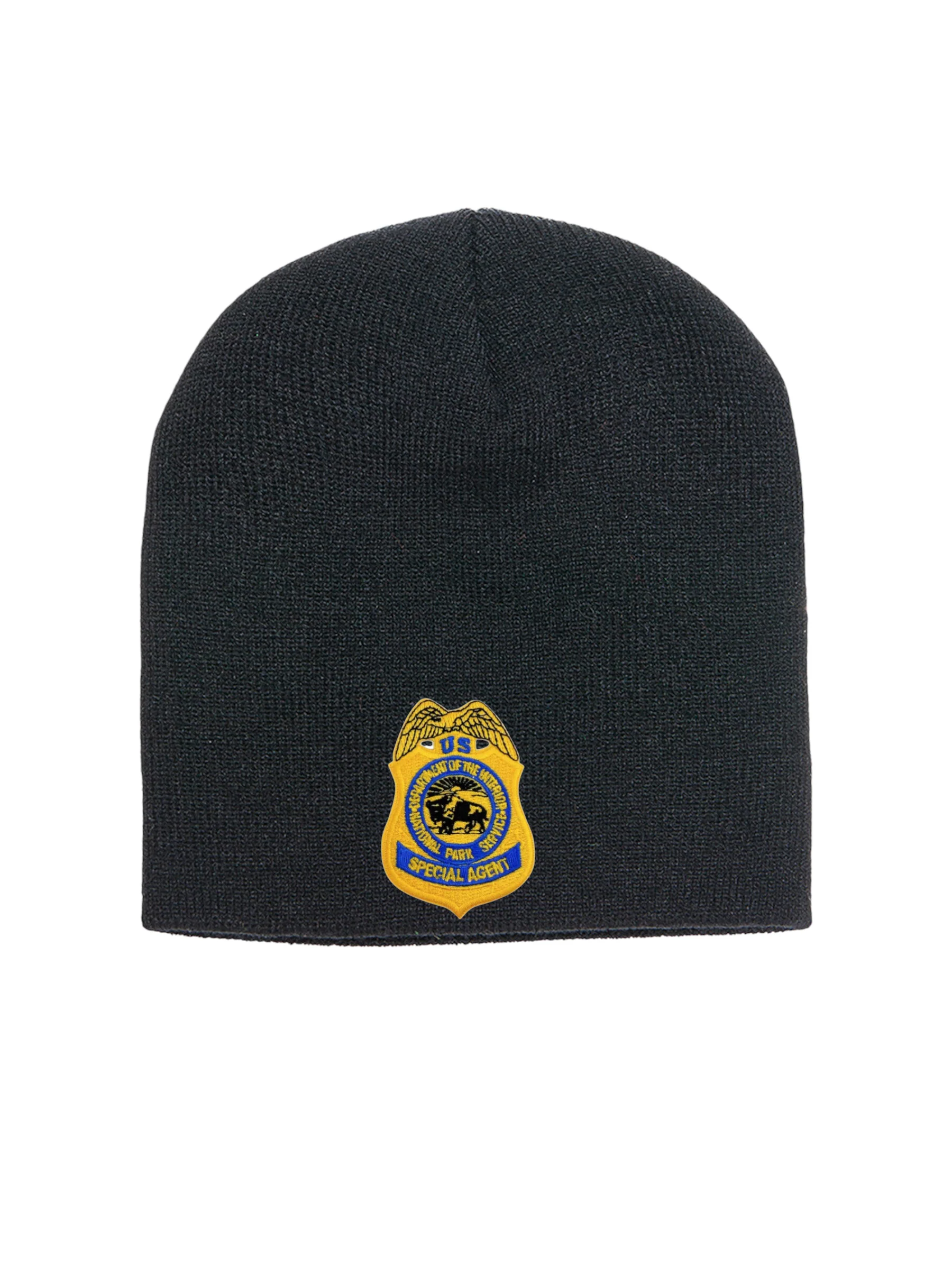 NPS BADGE SKULL KNIT BEANIE - Image 14