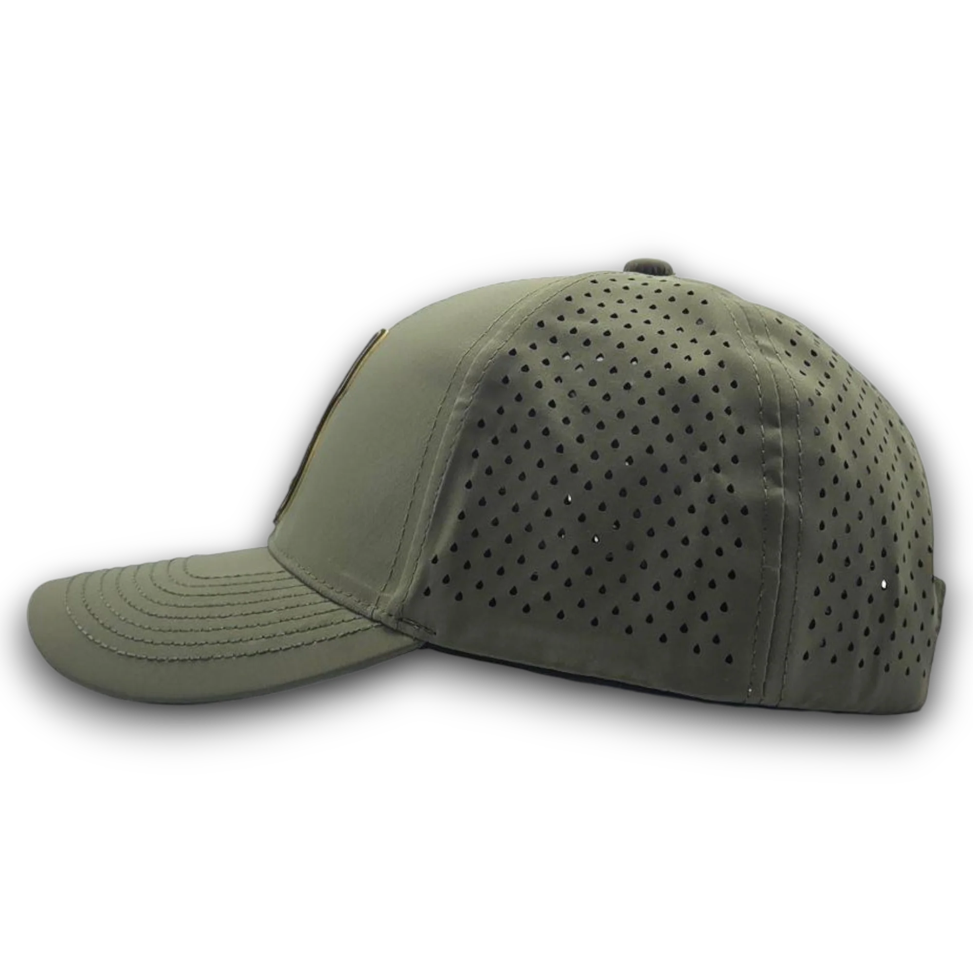 NPS PARK RANGER BADGE GOLD PVC PATCH SCS BRAND PERFORATED MESH HAT - Image 3