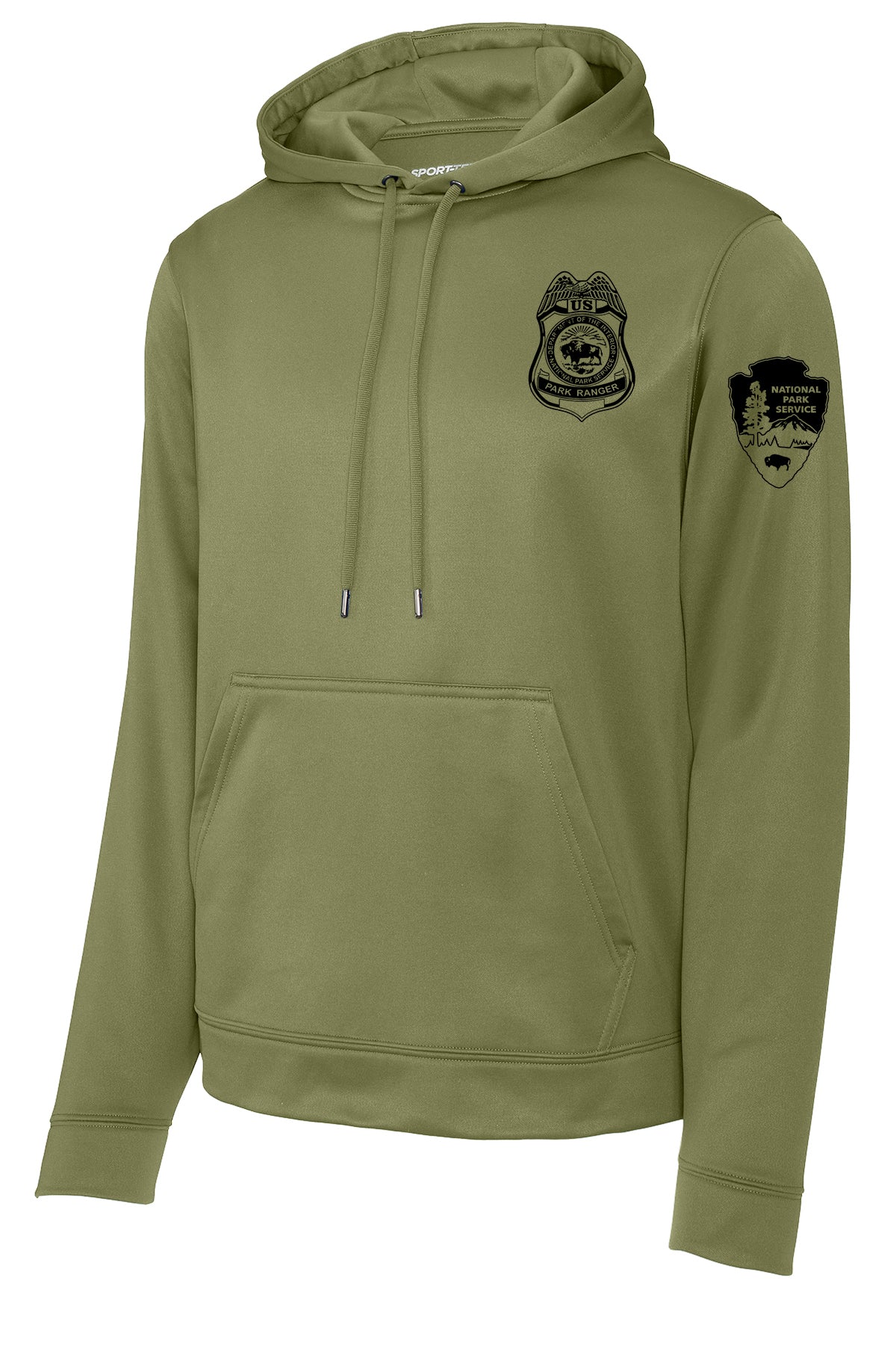 NPS PARK RANGER HOODED WICKING PULLOVER-F244 - Image 3