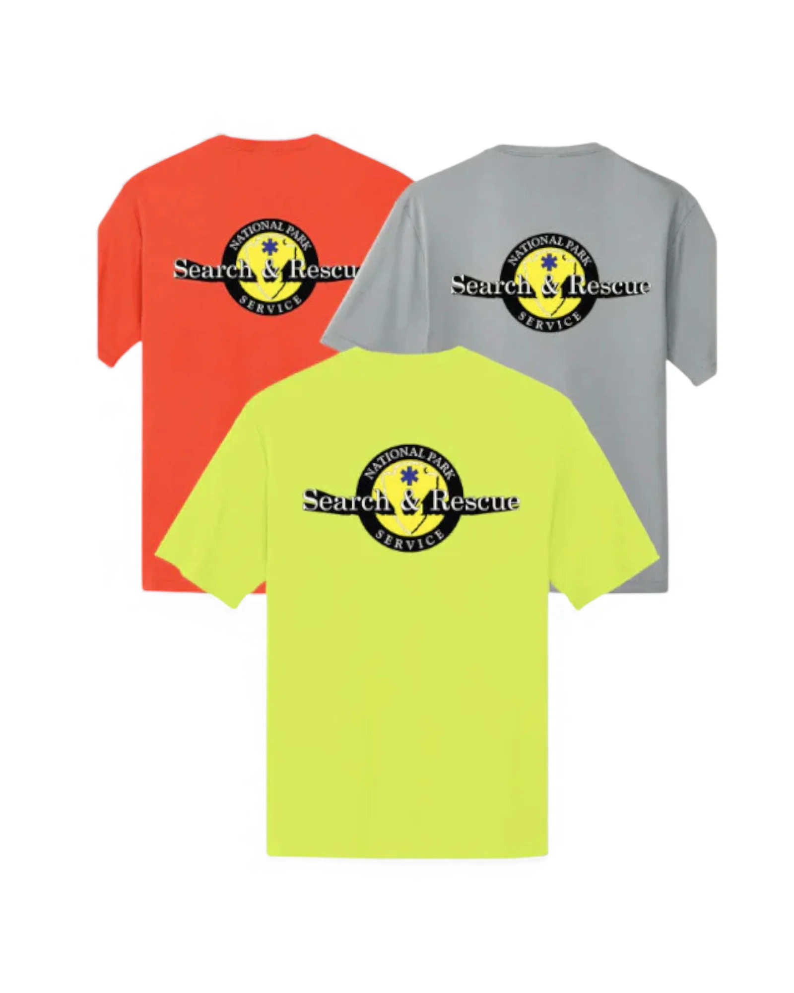 NPS SEARCH & RESCUE MOISTURE WICKING T-SHIRT-ST350