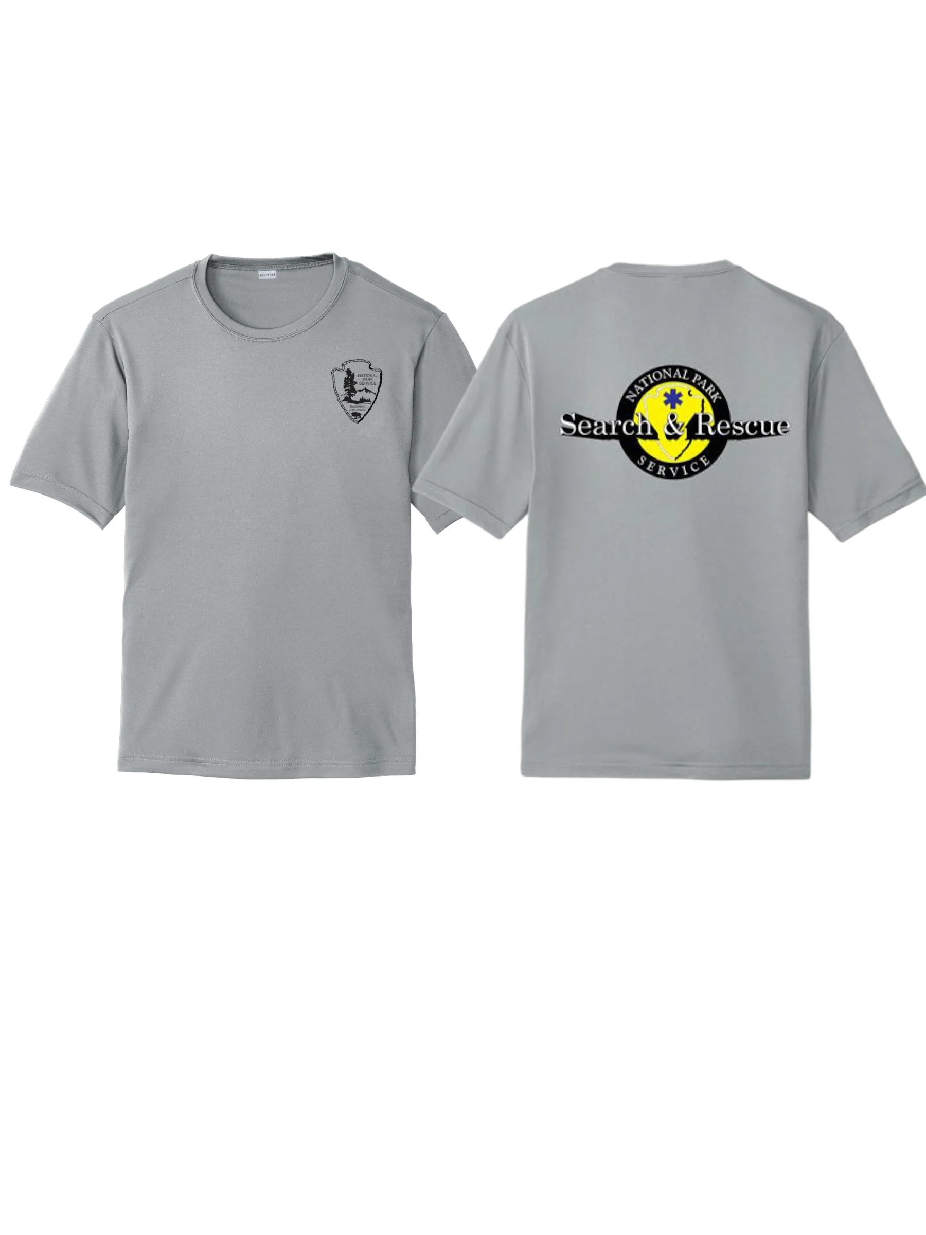NPS SEARCH & RESCUE MOISTURE WICKING T-SHIRT-ST350 - Image 5