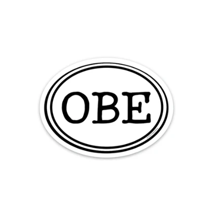 OBE STICKER