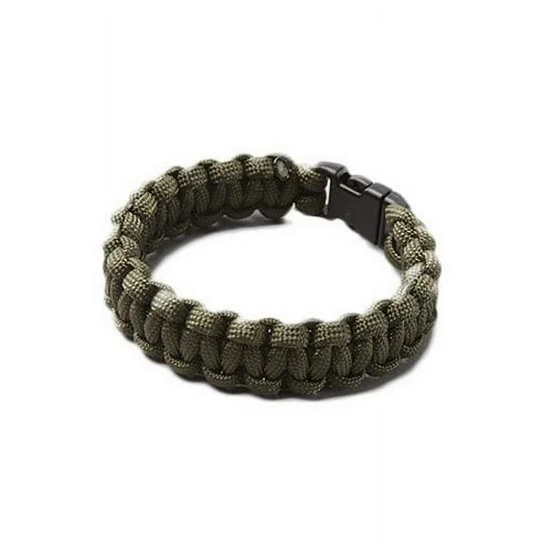 PARACORD BRACELET  AVAILABLE IN BLACK AND OD