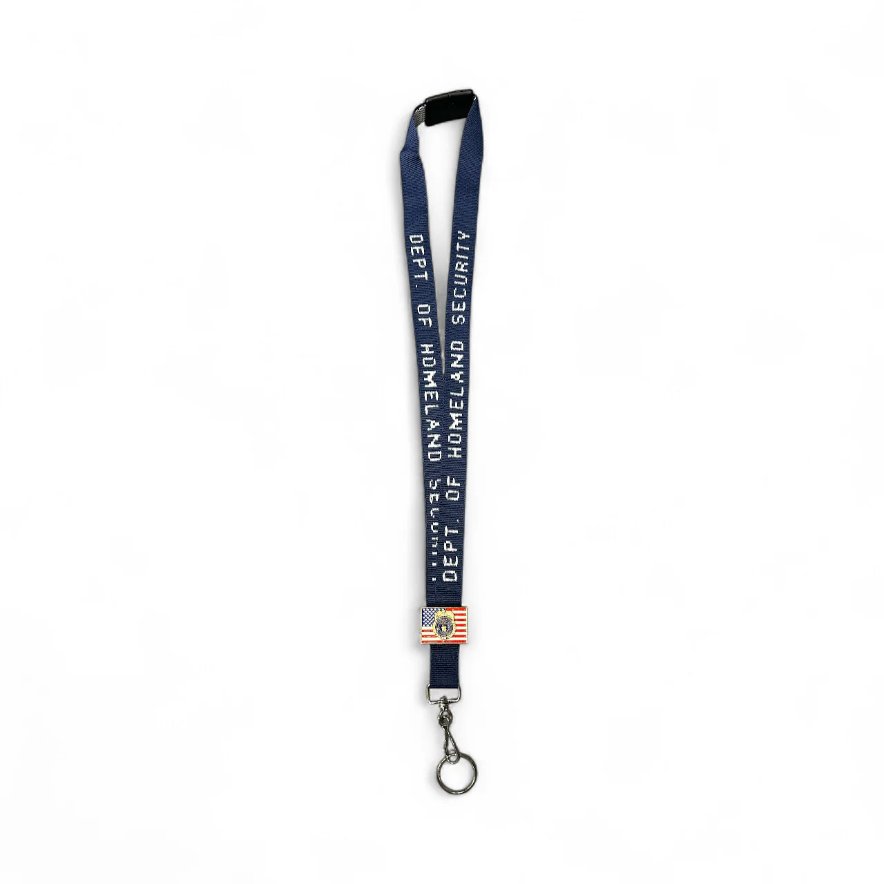 OVERSIZED AF OSI BADGE FLAG TIE PIN-GOLD/MULTI-1.25" X .75" - Image 2
