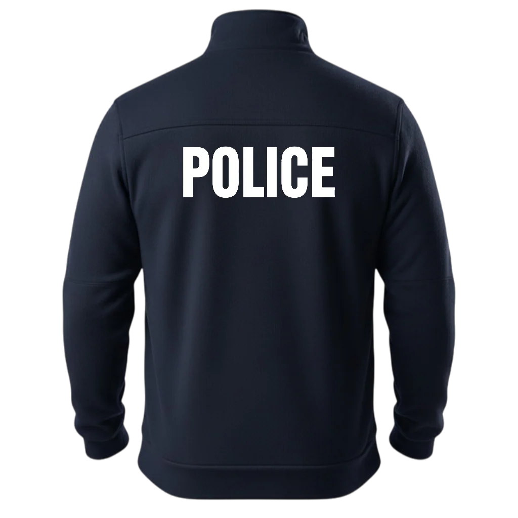 POLICE BACKPRINT 5.11 JOB SHIRT 1/4 ZIP 2.0 - Image 7