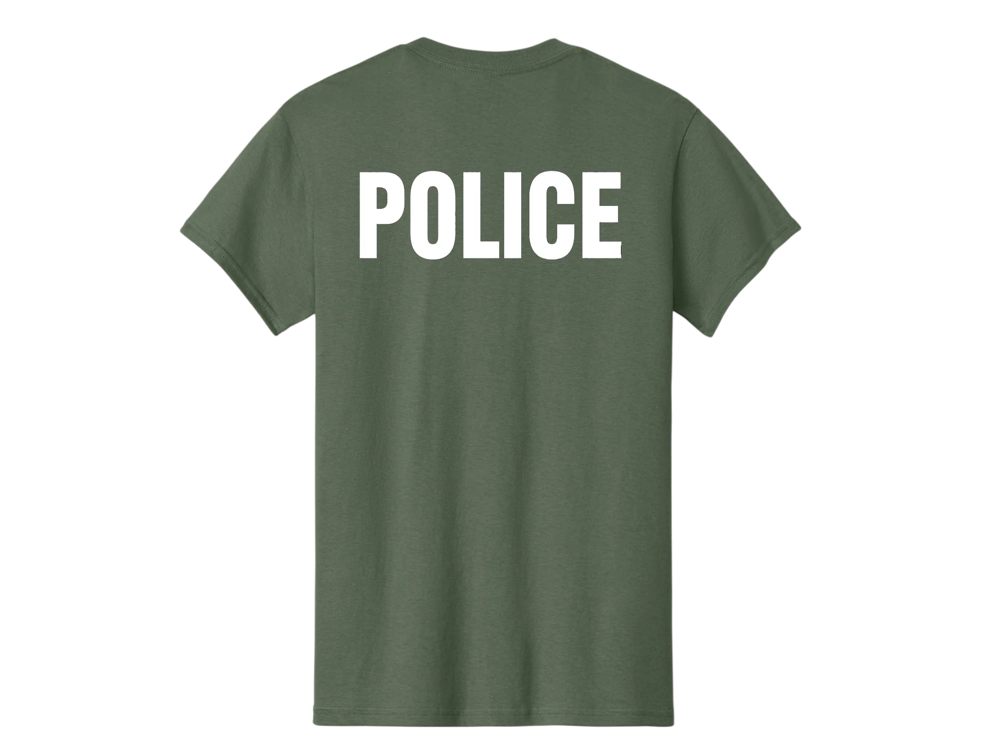 POLICE BACKPRINT AGENCY RAID T-SHIRT GILDAN HEAVY COTTON 5000 - Image 10