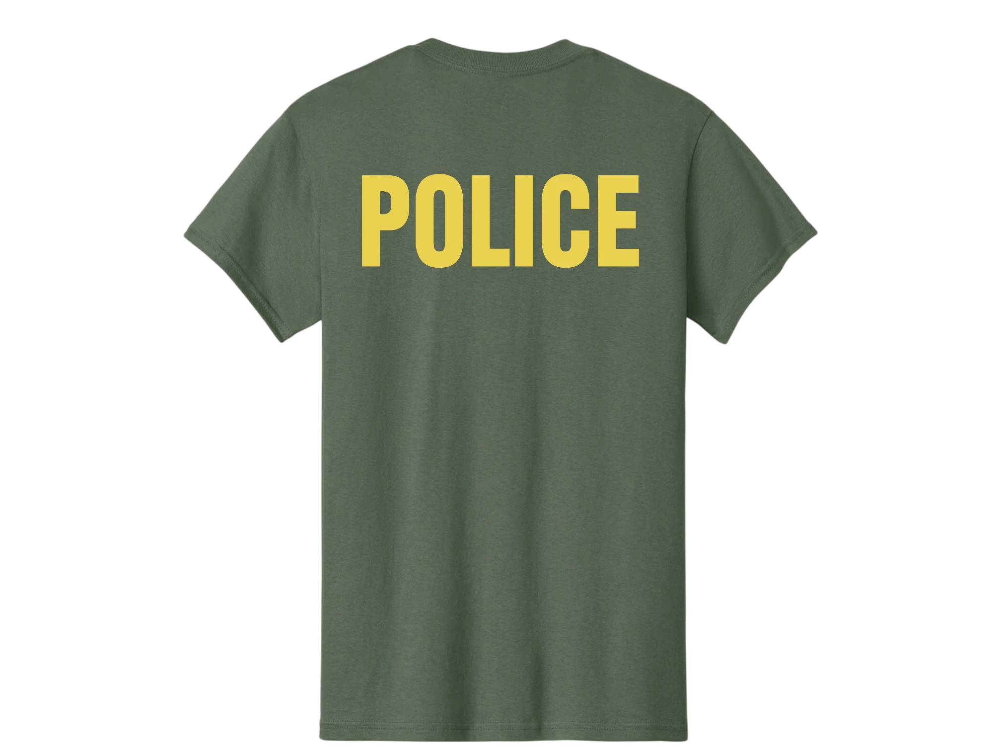 POLICE BACKPRINT AGENCY RAID T-SHIRT GILDAN HEAVY COTTON 5000 - Image 12