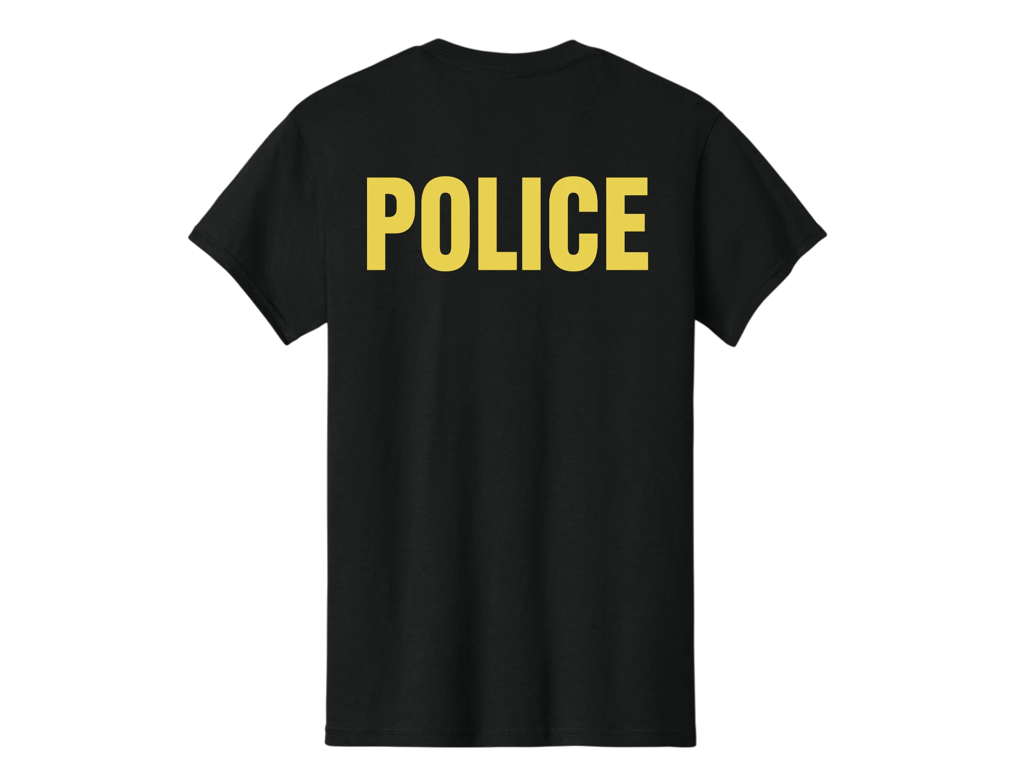 POLICE BACKPRINT AGENCY RAID T-SHIRT GILDAN HEAVY COTTON 5000 - Image 4